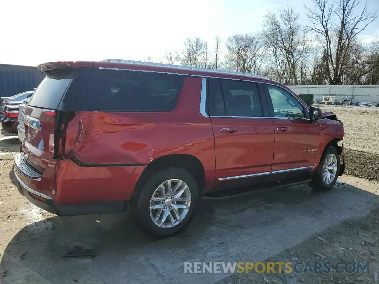 3 Photograph of a damaged car 1GKS2GKD4PR184445 GMC YUKON 2023