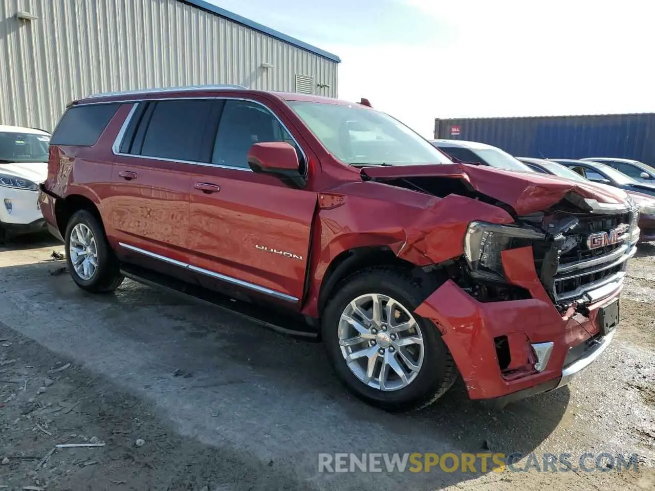 4 Photograph of a damaged car 1GKS2GKD4PR184445 GMC YUKON 2023
