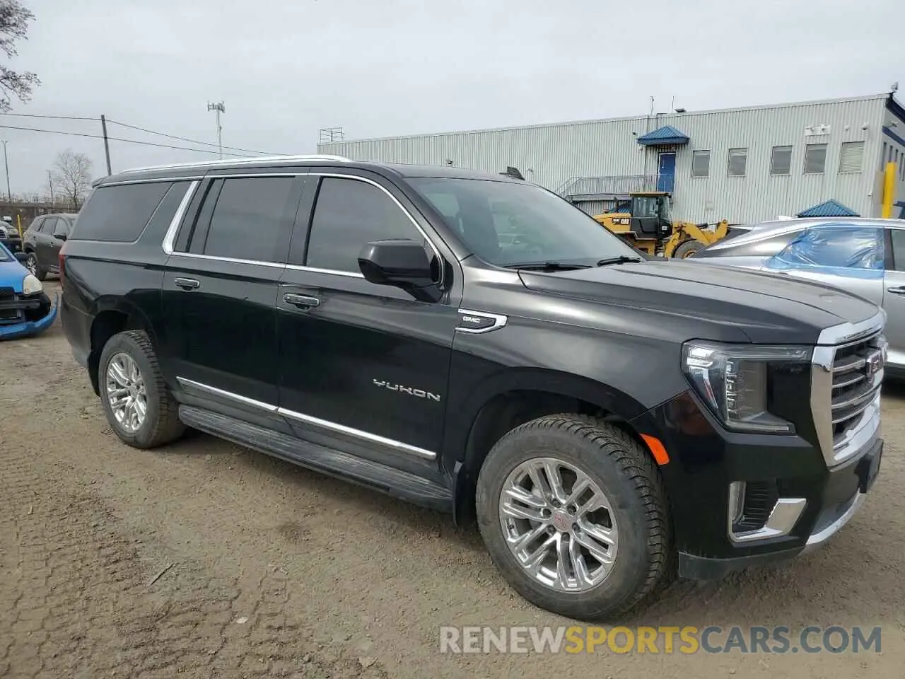 4 Photograph of a damaged car 1GKS2GKD6PR214836 GMC YUKON 2023
