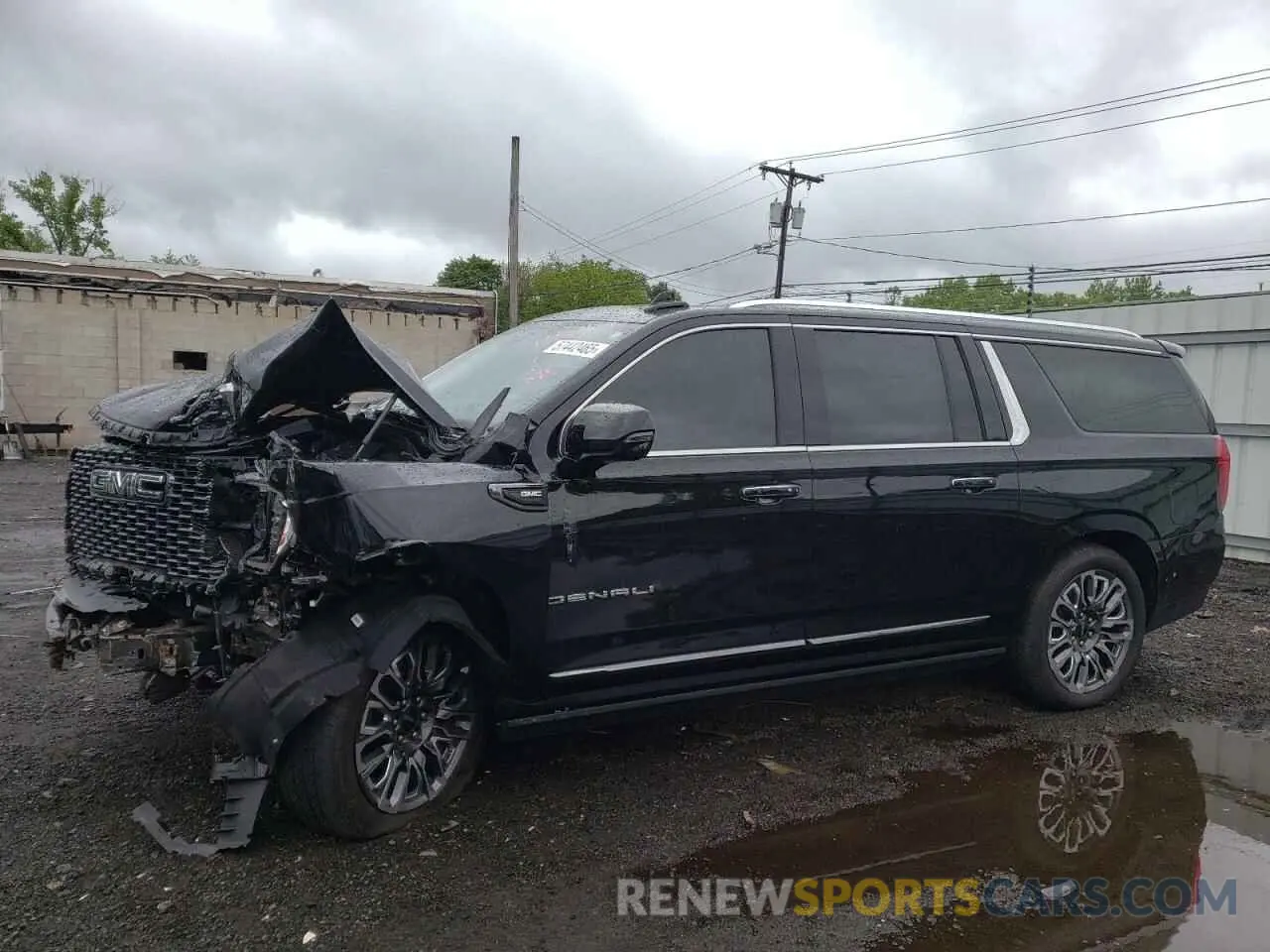 1 Photograph of a damaged car 1GKS2KKL6PR438909 GMC YUKON 2023