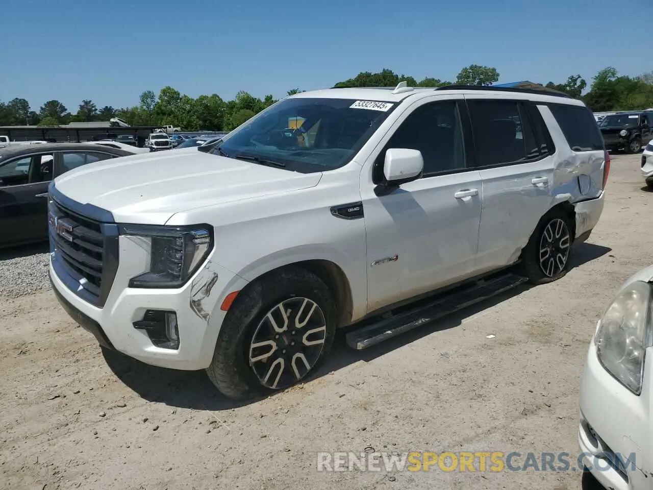1 Photograph of a damaged car 1GKS2CKL9RR378763 GMC YUKON 2024