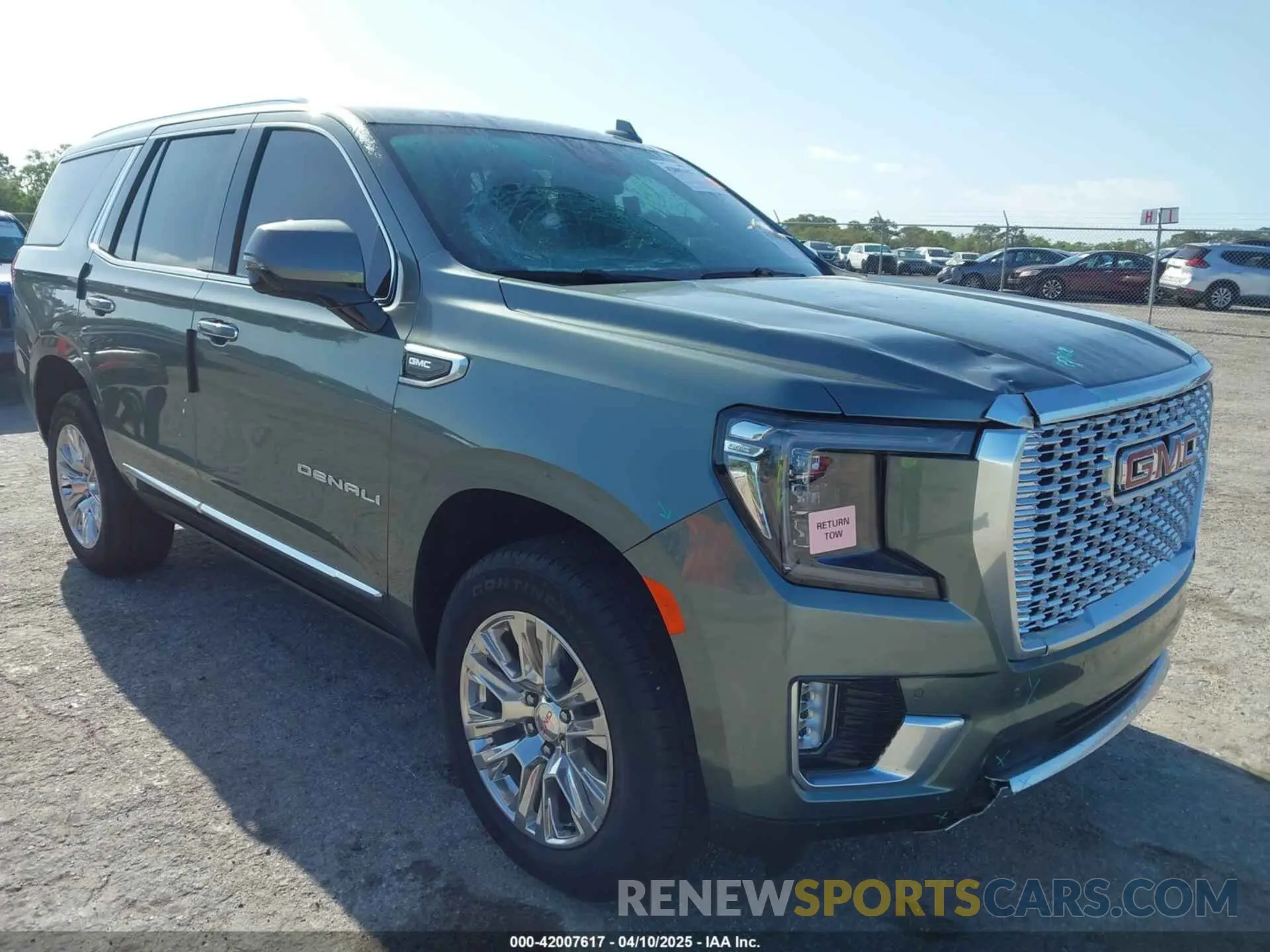 1 Photograph of a damaged car 1GKS2DKL5RR208129 GMC YUKON 2024