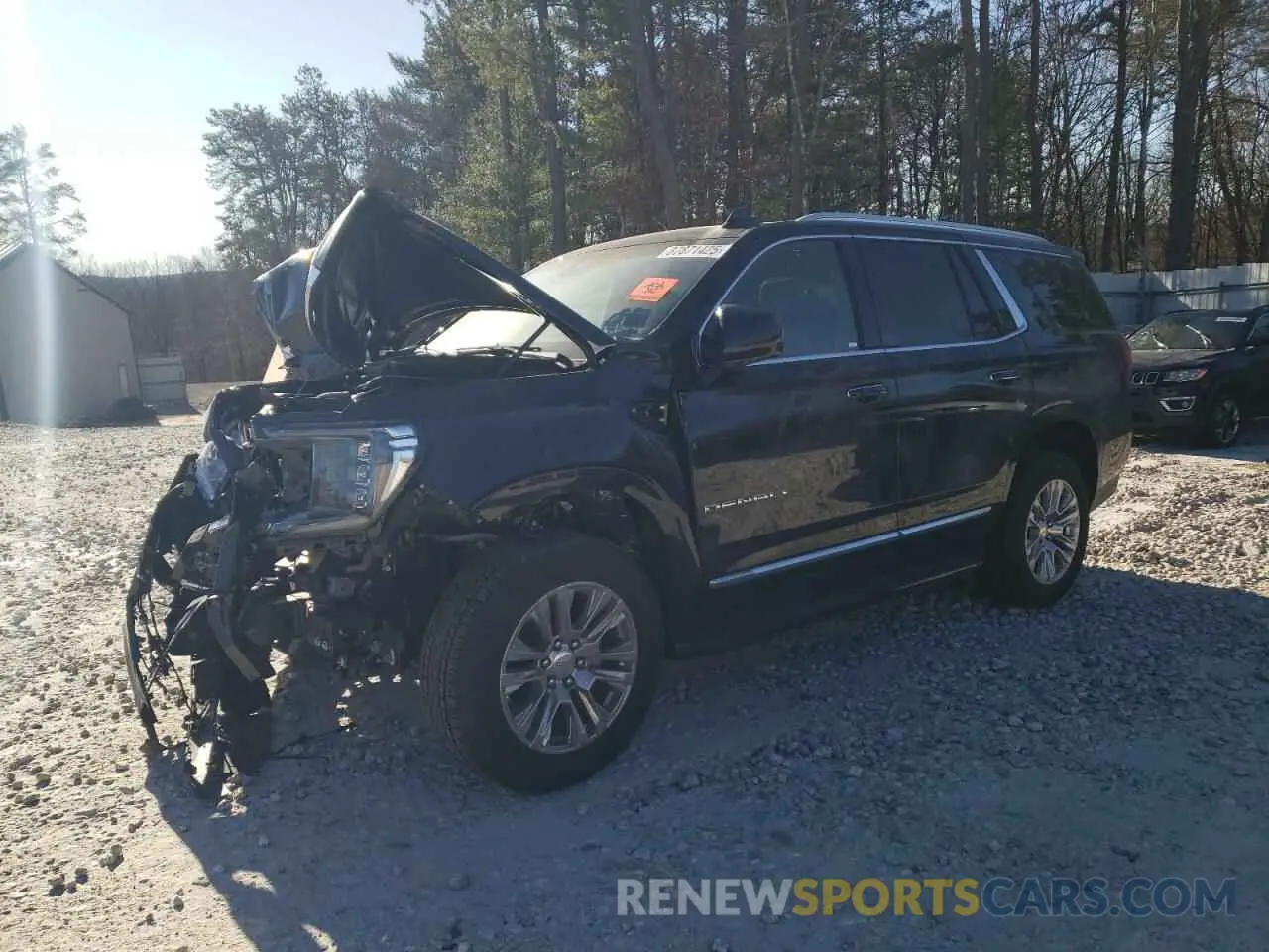 1 Photograph of a damaged car 1GKS2DKL9RR309772 GMC YUKON 2024