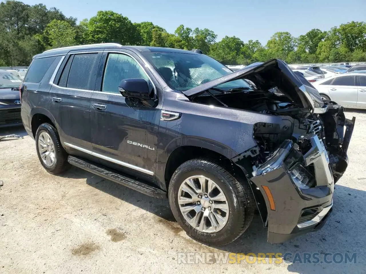 4 Photograph of a damaged car 1GKS1DRL2SR178702 GMC YUKON 2025