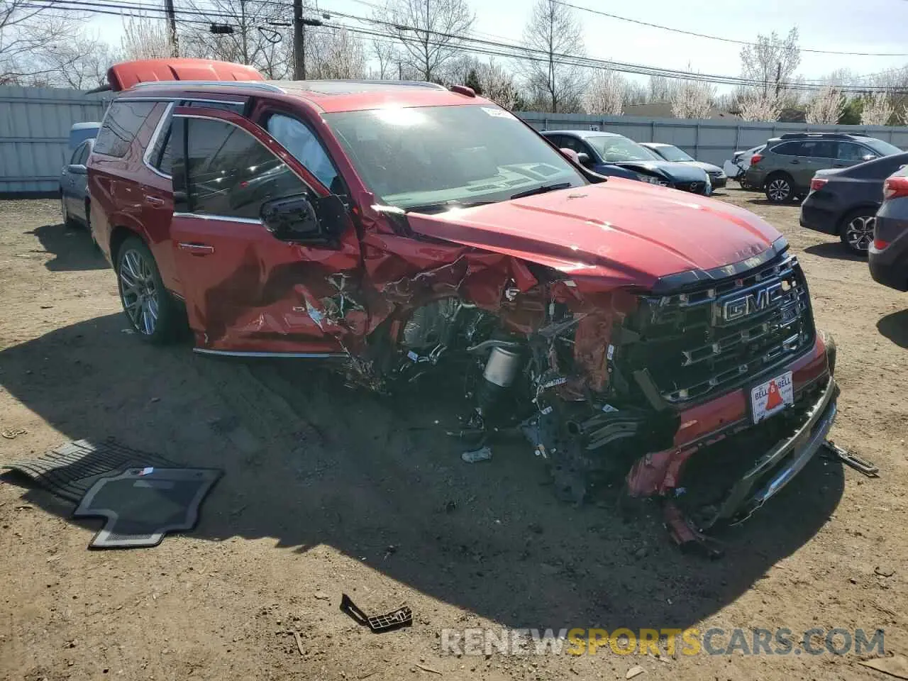 4 Фотография поврежденного автомобиля 1GKS2ERL0SR229276 GMC YUKON 2025