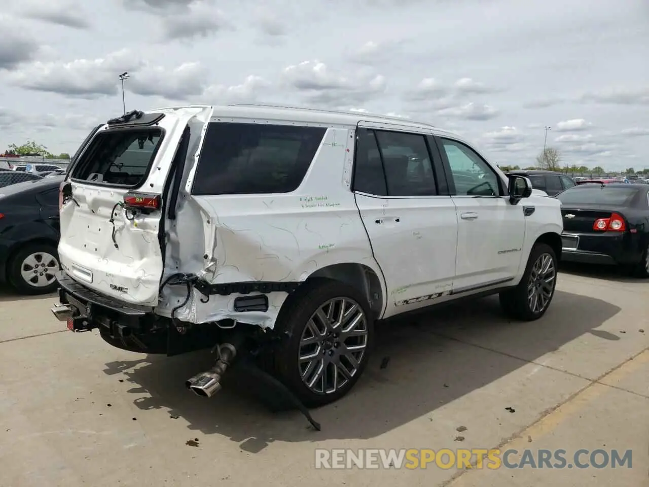 3 Фотография поврежденного автомобиля 1GKS2ERL9SR140340 GMC YUKON 2025