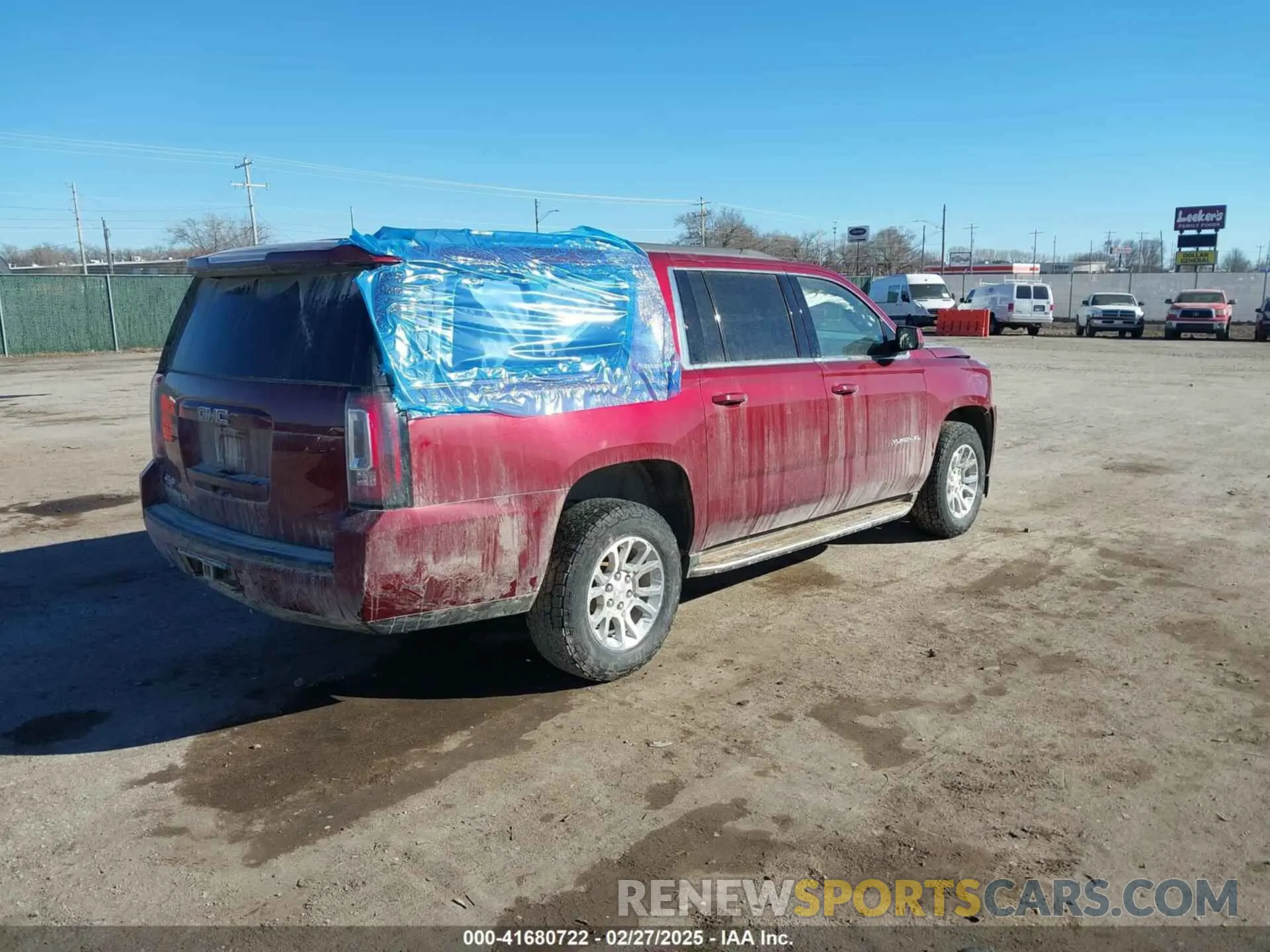 4 Фотография поврежденного автомобиля 1GKS2GKC2KR343513 GMC YUKON XL 2019