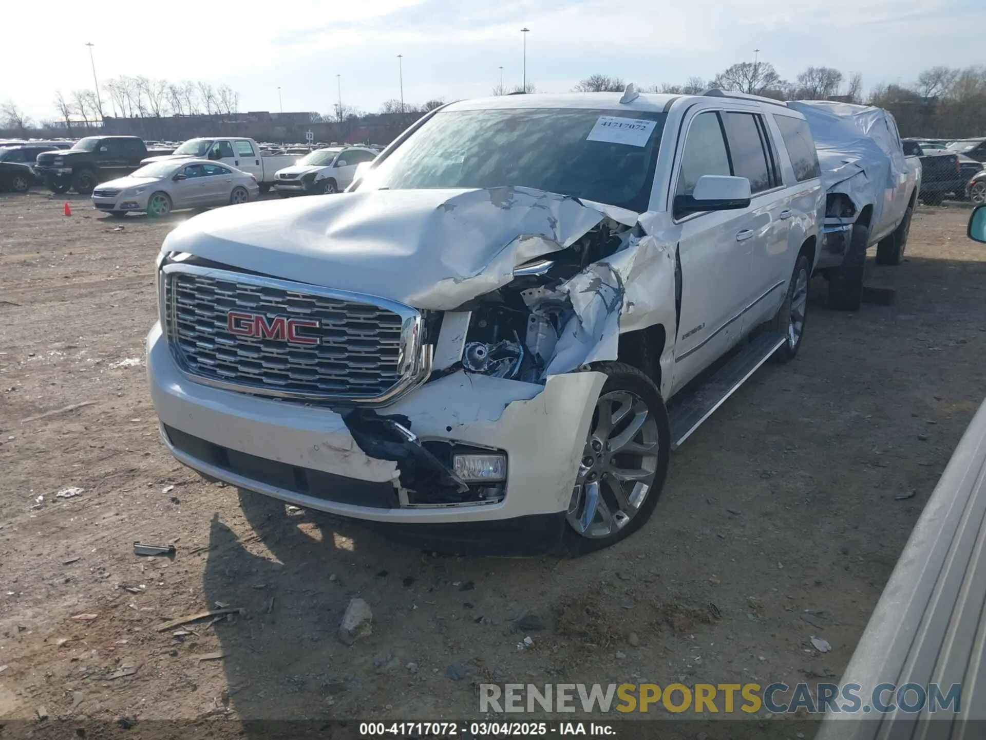 2 Фотография поврежденного автомобиля 1GKS1HKJ6LR282854 GMC YUKON XL 2020