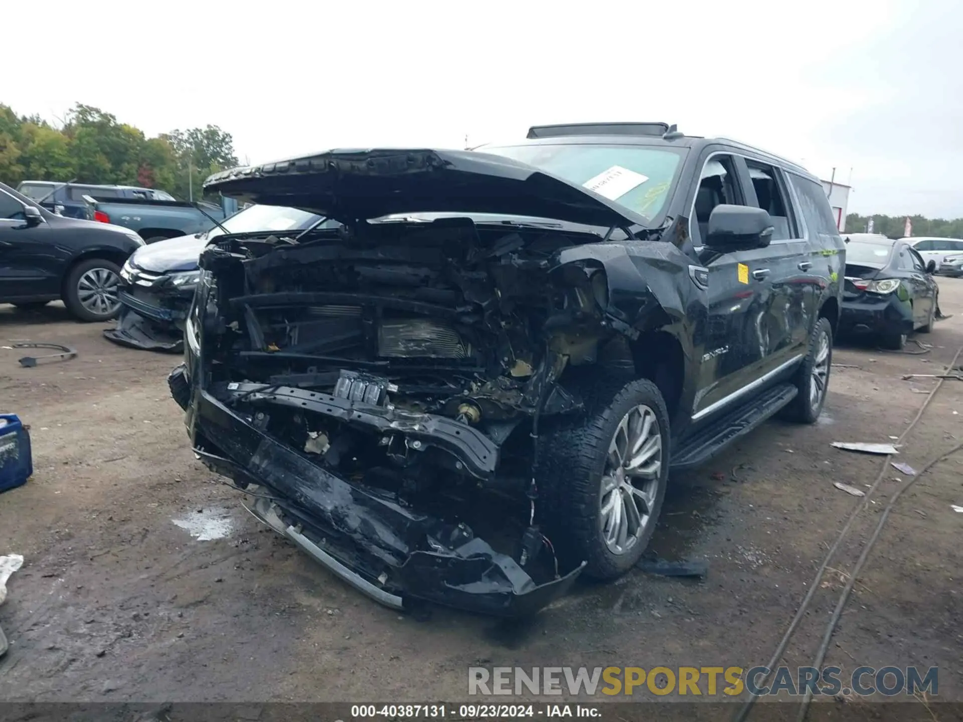 2 Фотография поврежденного автомобиля 1GKS2JKLXMR357630 GMC YUKON XL 2021