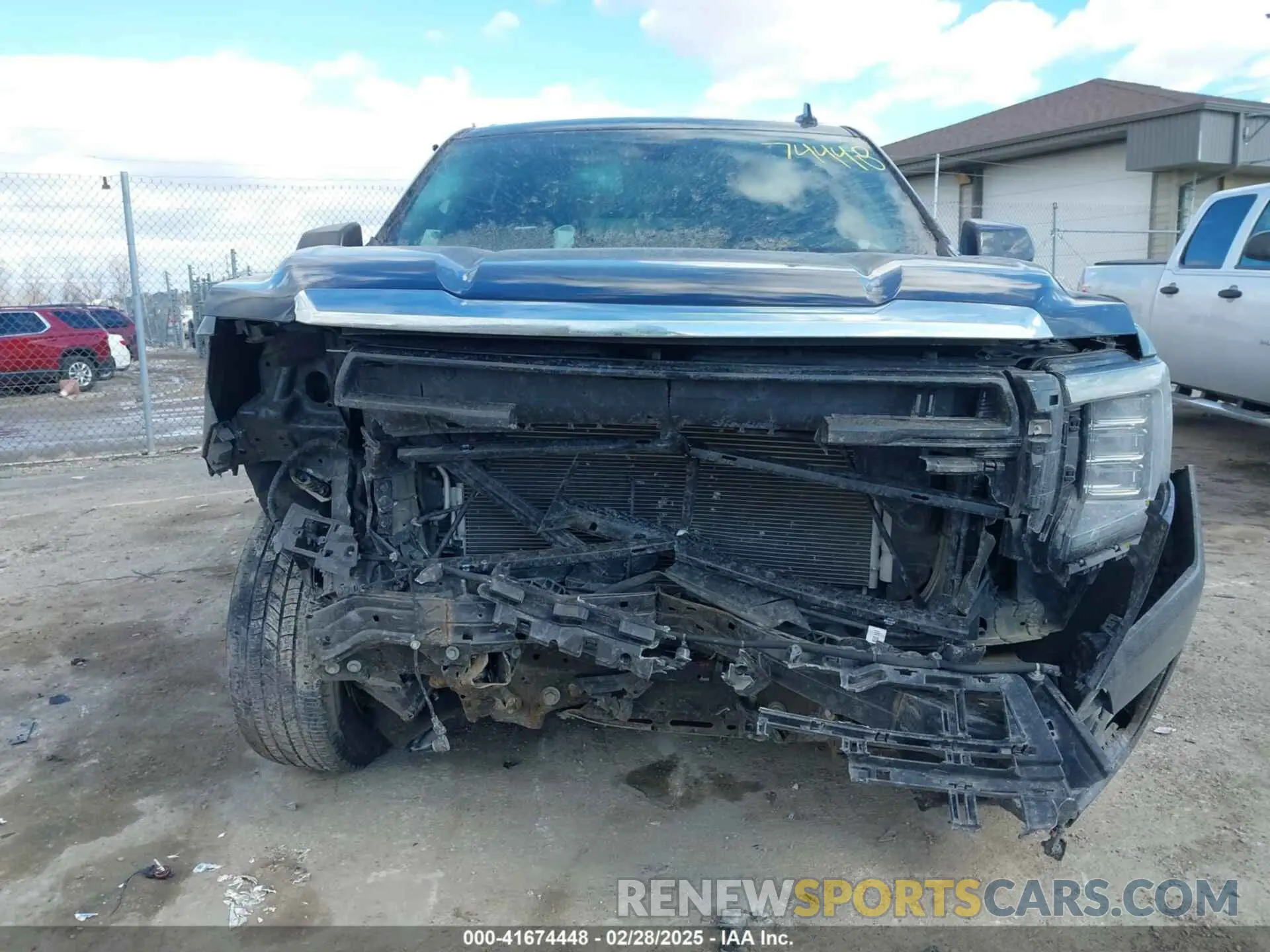 13 Фотография поврежденного автомобиля 1GKS2FKD0NR326393 GMC YUKON XL 2022