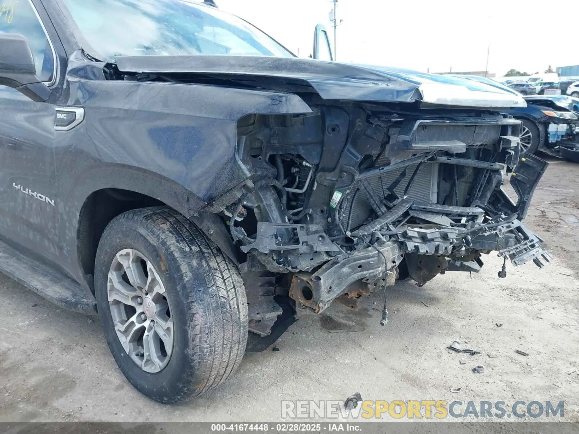 6 Фотография поврежденного автомобиля 1GKS2FKD0NR326393 GMC YUKON XL 2022