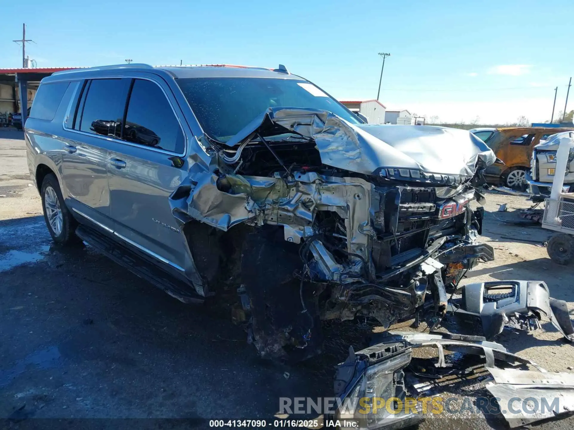 1 Фотография поврежденного автомобиля 1GKS1GKT3PR554746 GMC YUKON XL 2023