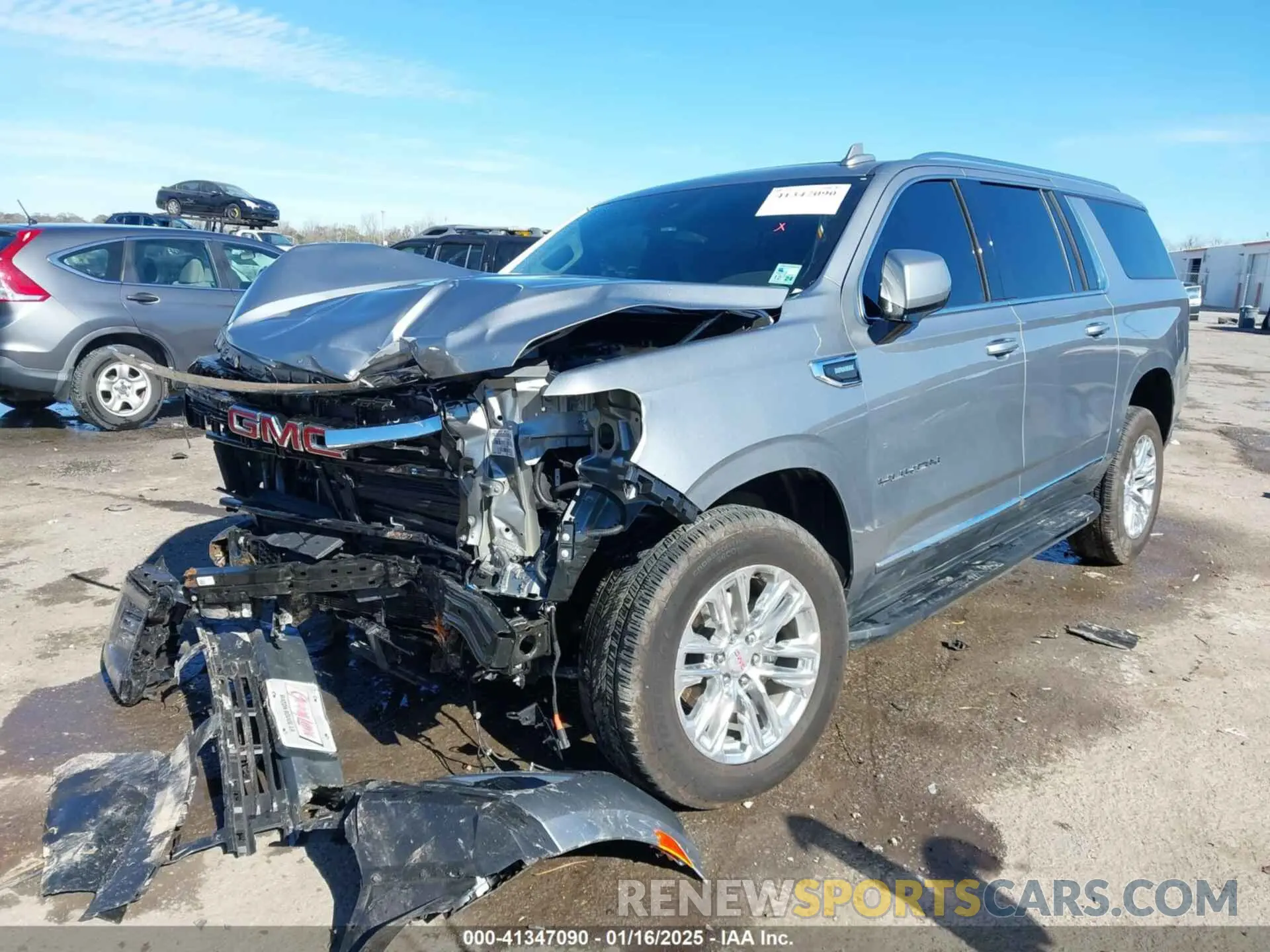 2 Фотография поврежденного автомобиля 1GKS1GKT3PR554746 GMC YUKON XL 2023