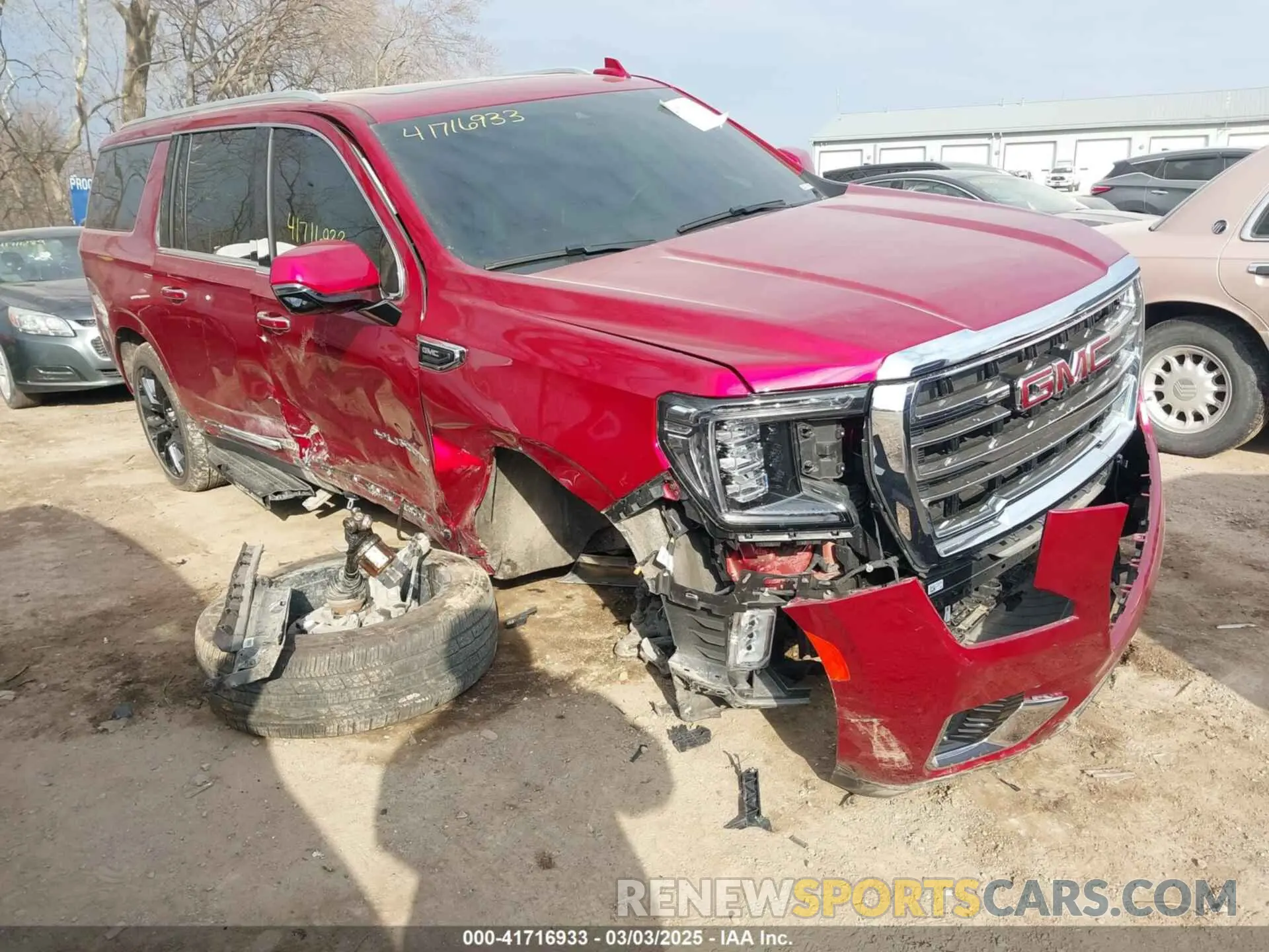 1 Фотография поврежденного автомобиля 1GKS2GKDXPR314163 GMC YUKON XL 2023