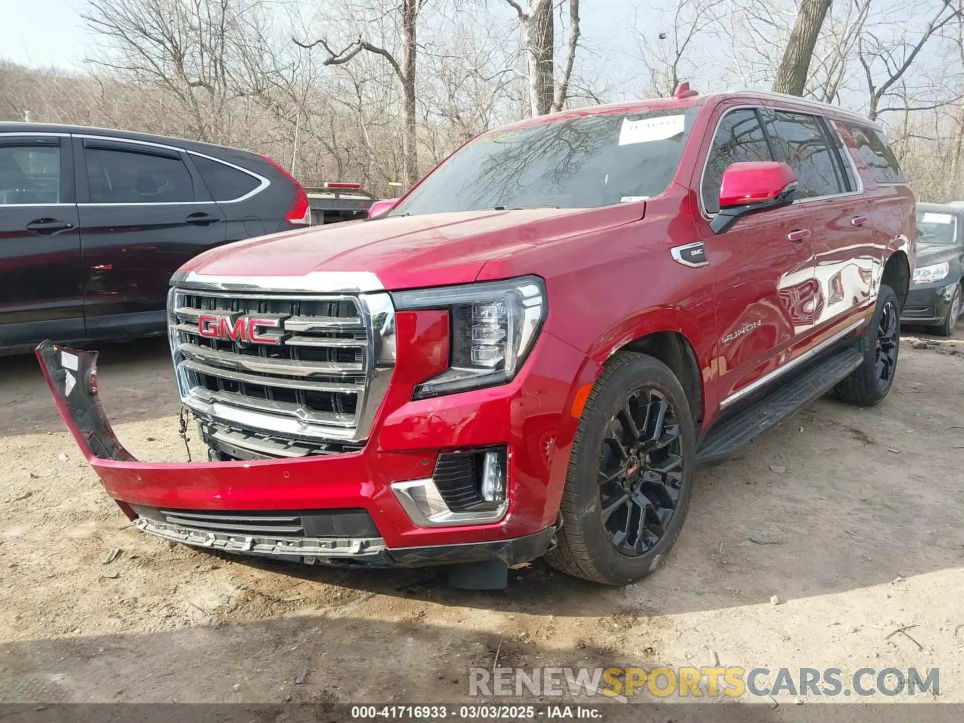 2 Фотография поврежденного автомобиля 1GKS2GKDXPR314163 GMC YUKON XL 2023