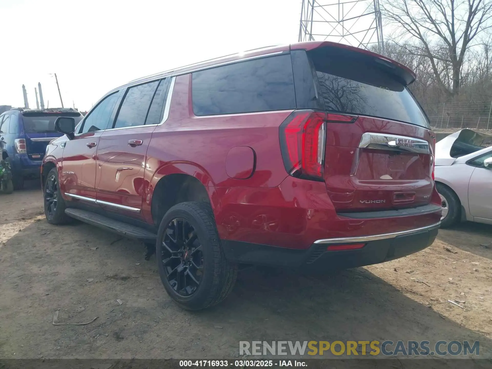 3 Фотография поврежденного автомобиля 1GKS2GKDXPR314163 GMC YUKON XL 2023
