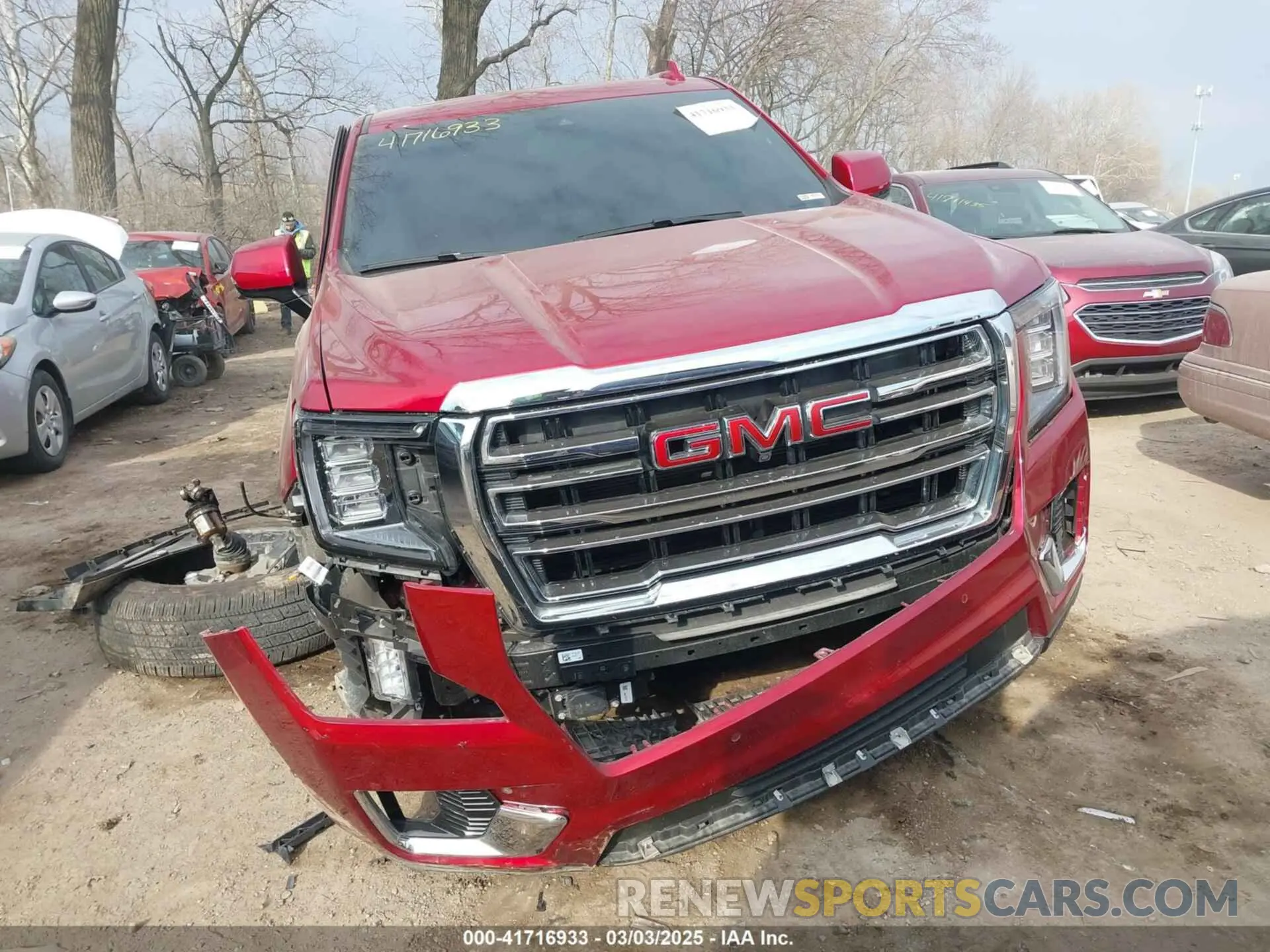 6 Фотография поврежденного автомобиля 1GKS2GKDXPR314163 GMC YUKON XL 2023