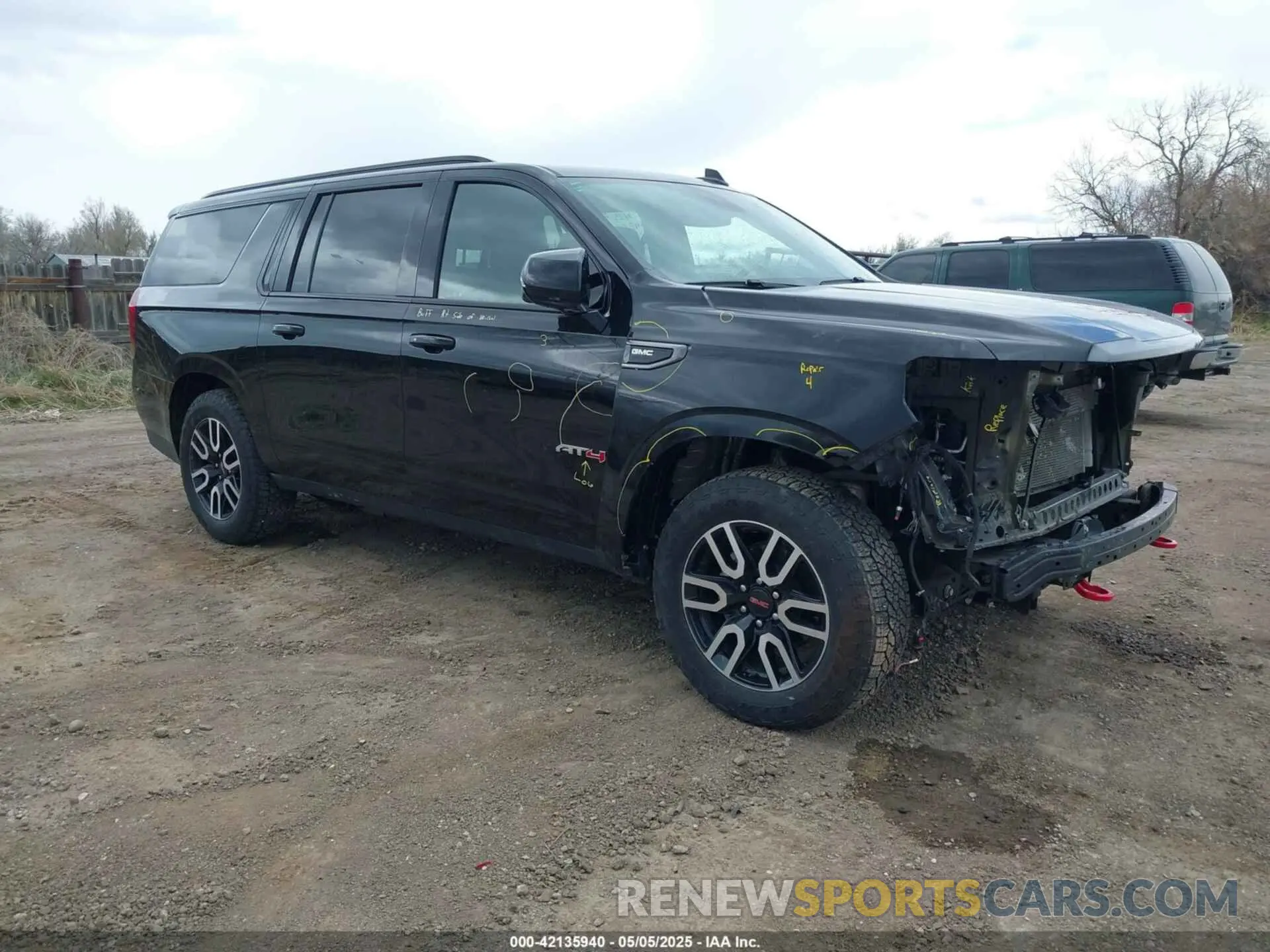 1 Photograph of a damaged car 1GKS2HKL8PR235216 GMC YUKON XL 2023