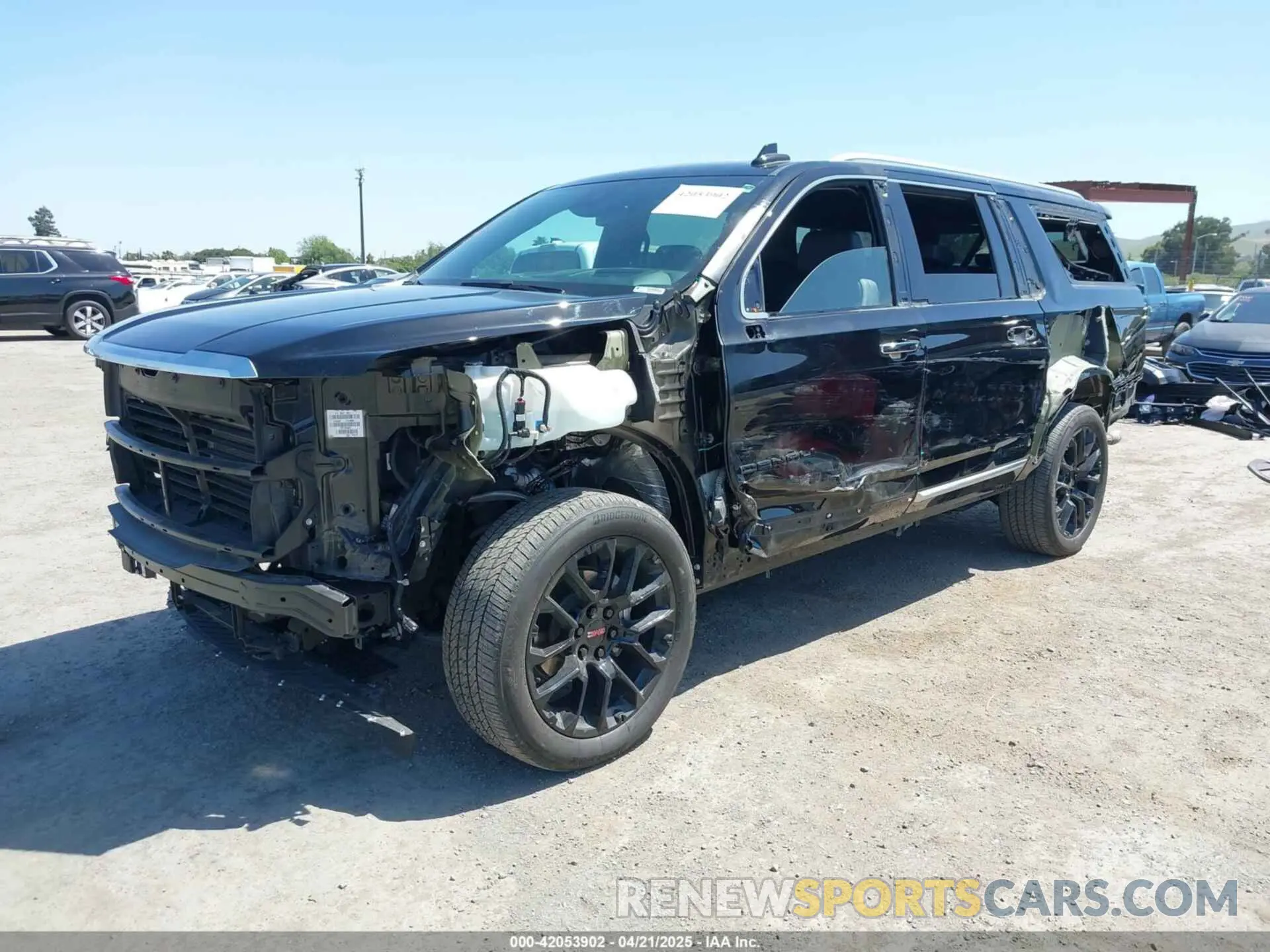 2 Photograph of a damaged car 1GKS2JKL0PR242832 GMC YUKON XL 2023
