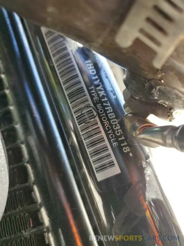 8 Photograph of a damaged car 1HD1YYK17RB035118 HARLEY-DAVIDSON FXBBS 2024
