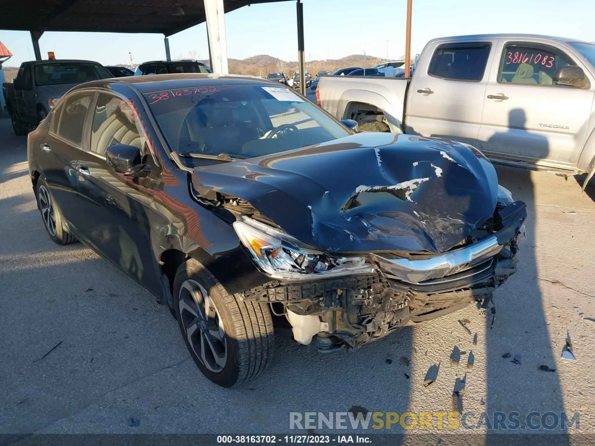 1 Photograph of a damaged car 1HGCR2F93GA234286 HONDA ACCORD 2016