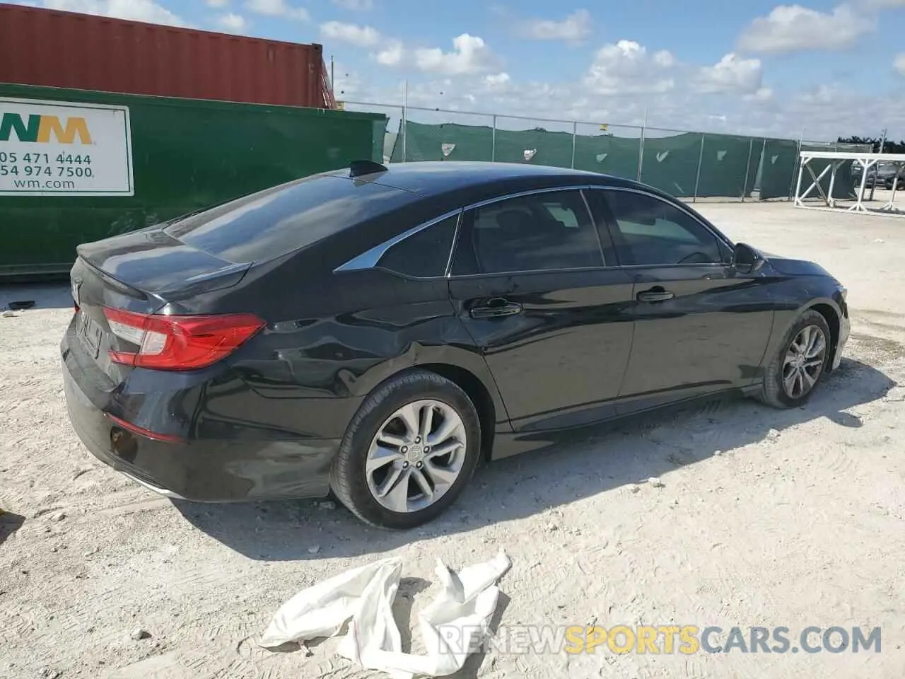 3 Photograph of a damaged car 1HGCV1F10KA033650 HONDA ACCORD 2019