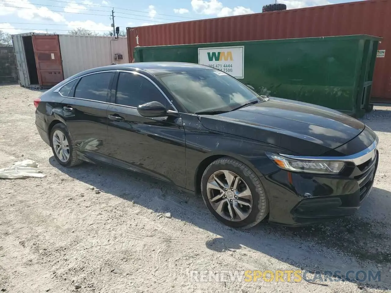 4 Photograph of a damaged car 1HGCV1F10KA033650 HONDA ACCORD 2019