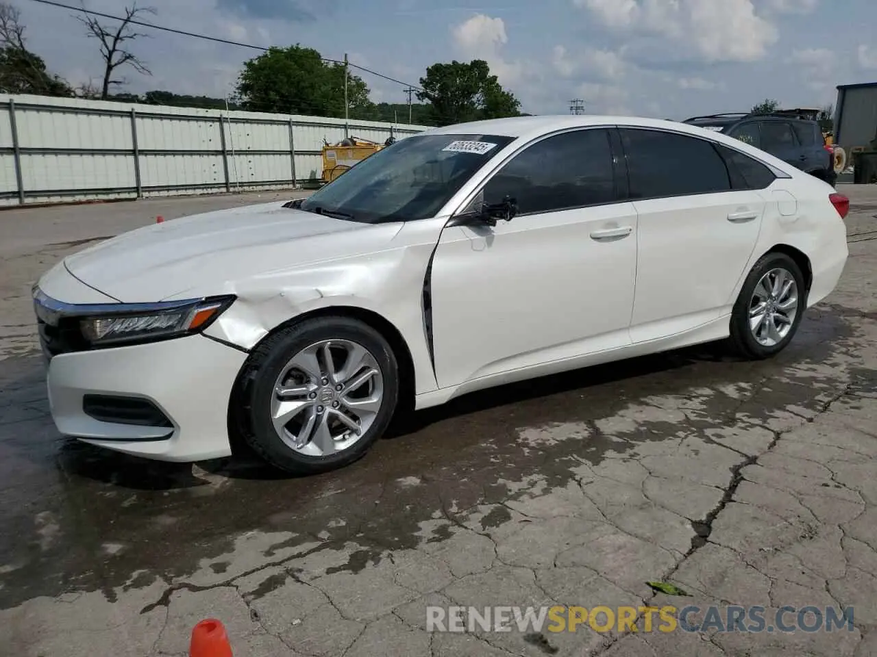 1 Photograph of a damaged car 1HGCV1F10KA045586 HONDA ACCORD 2019