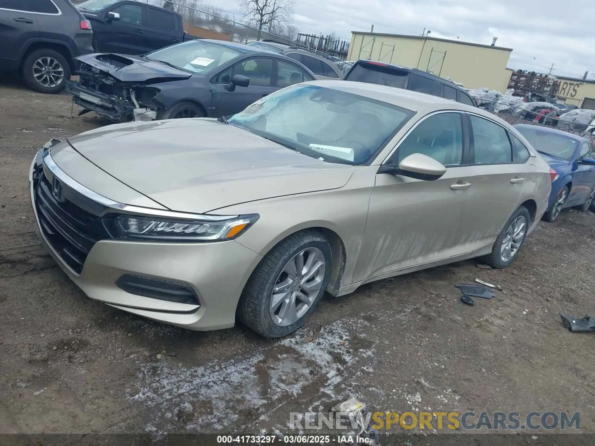2 Photograph of a damaged car 1HGCV1F10KA123137 HONDA ACCORD 2019
