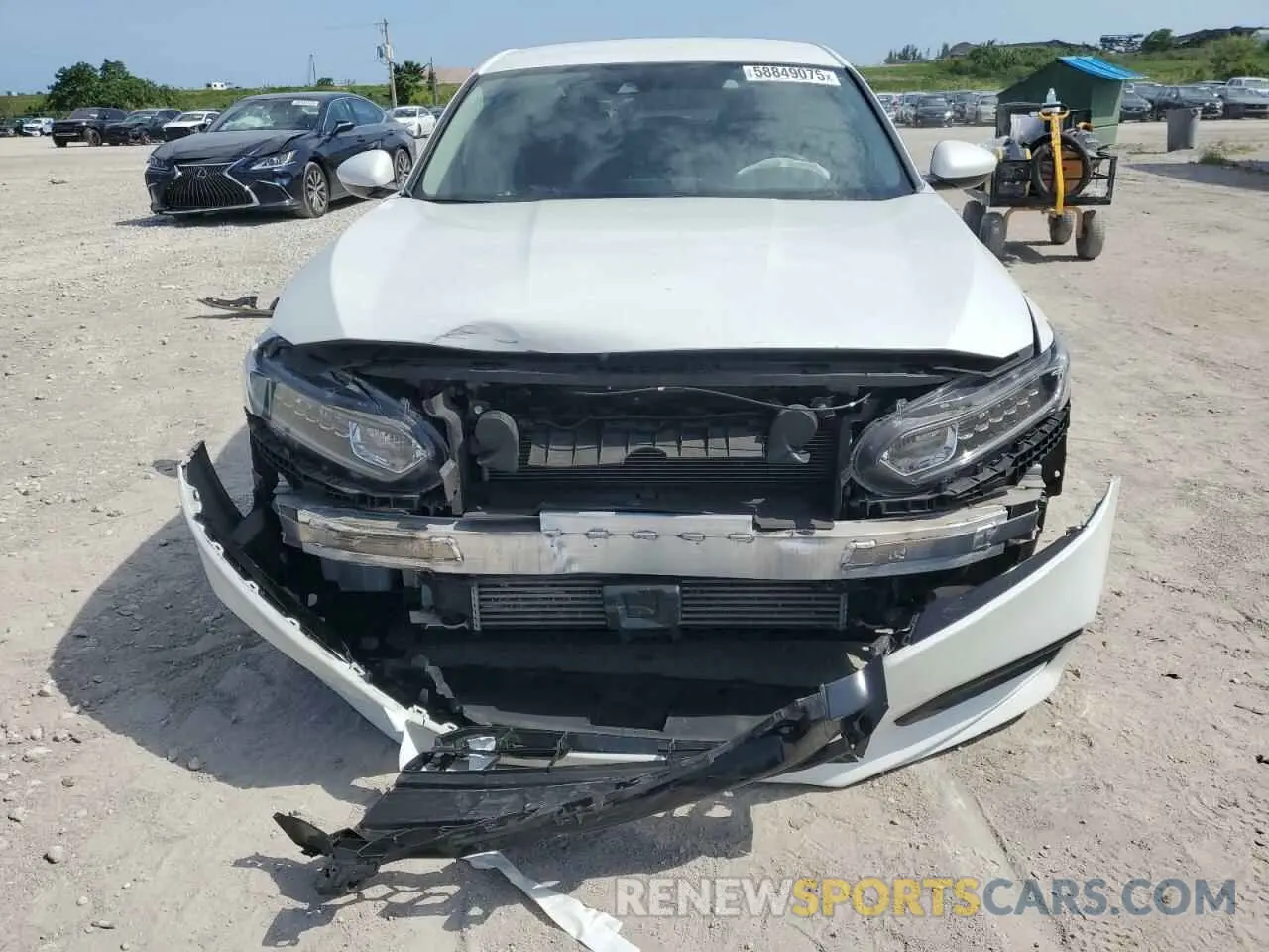 5 Photograph of a damaged car 1HGCV1F10KA128483 HONDA ACCORD 2019