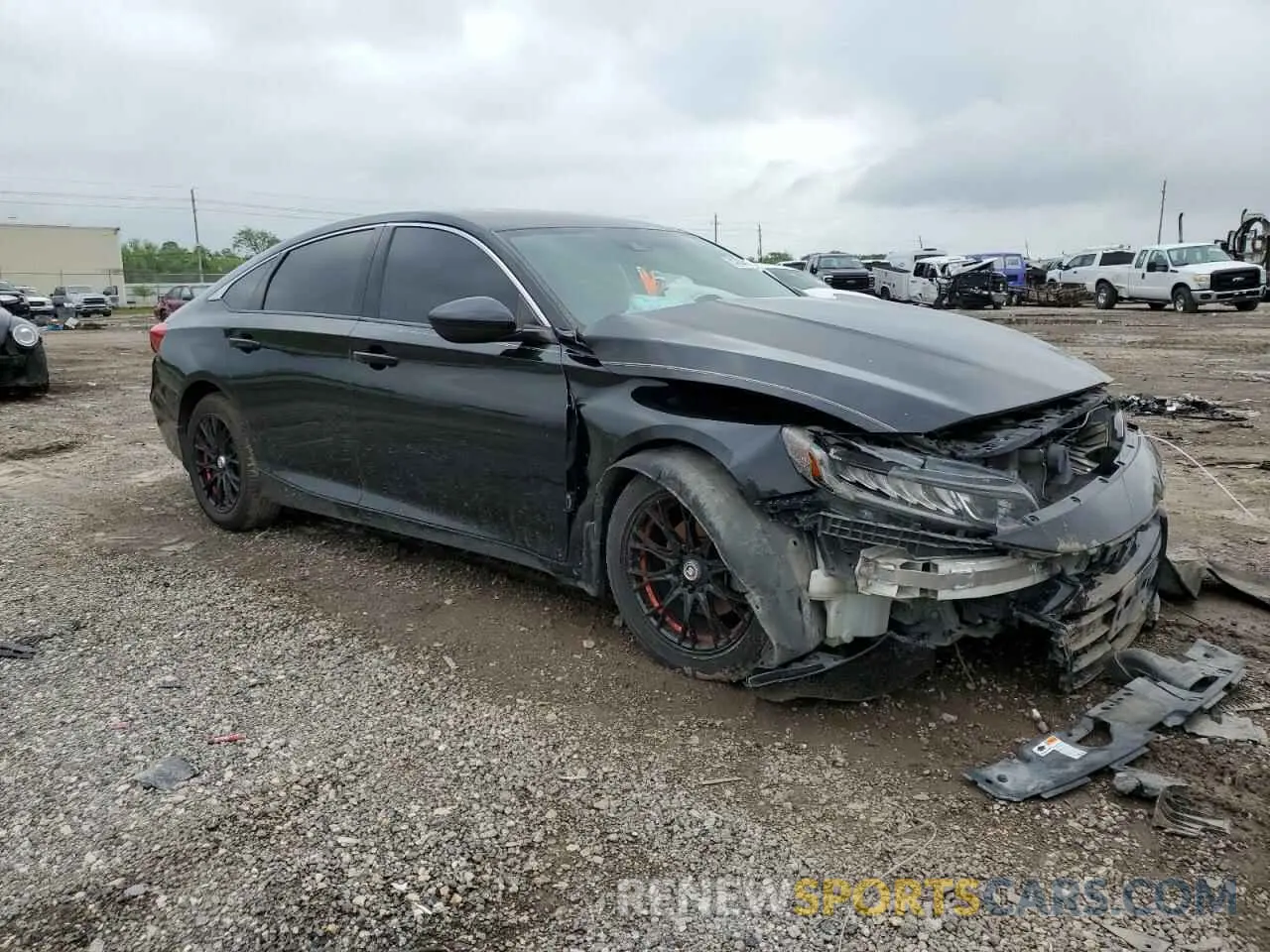 4 Photograph of a damaged car 1HGCV1F11KA072473 HONDA ACCORD 2019