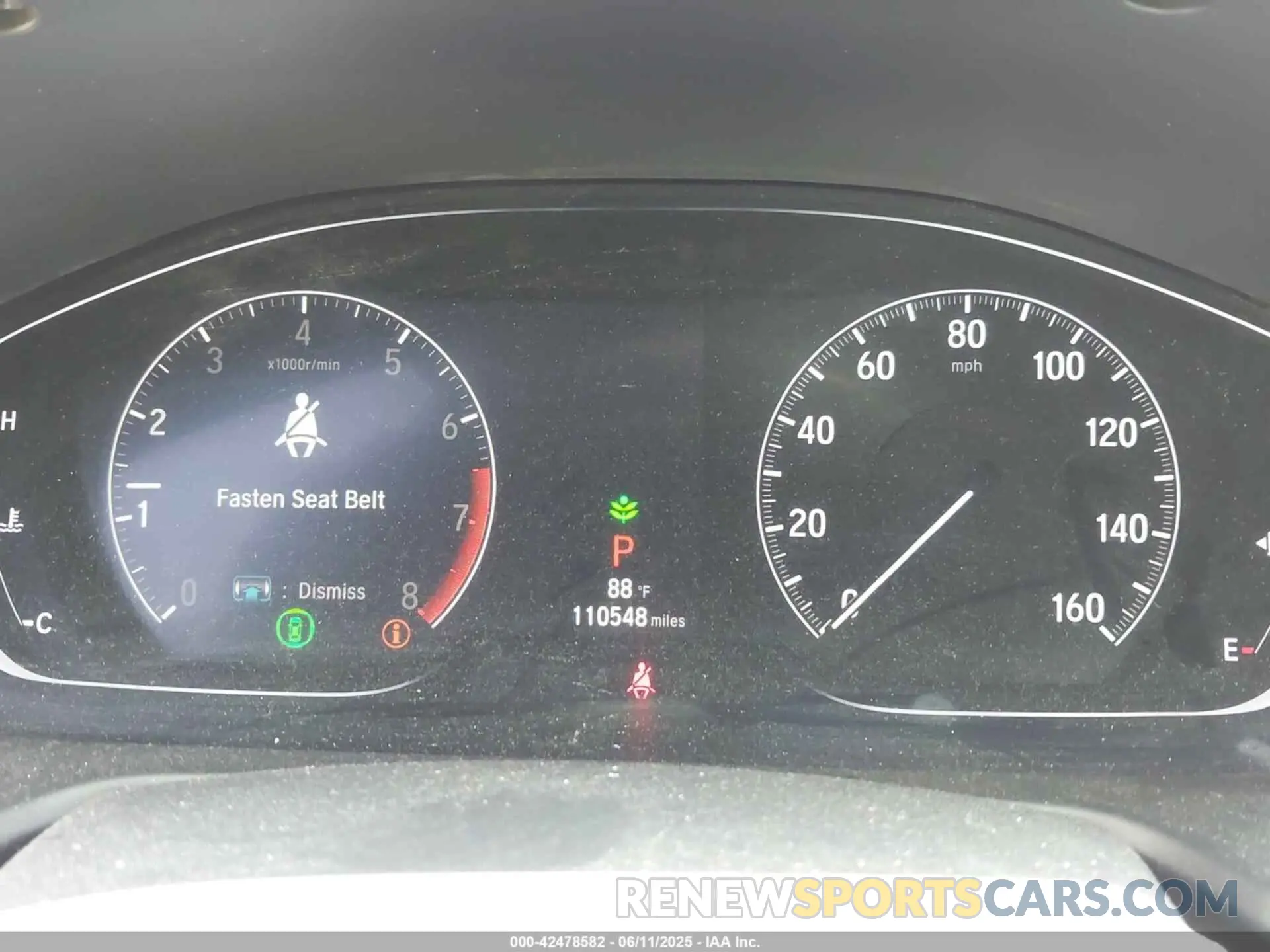 7 Photograph of a damaged car 1HGCV1F11KA074532 HONDA ACCORD 2019