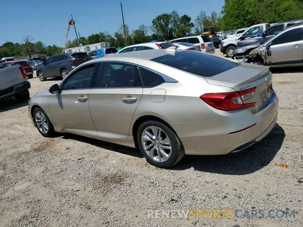 2 Photograph of a damaged car 1HGCV1F11KA098894 HONDA ACCORD 2019