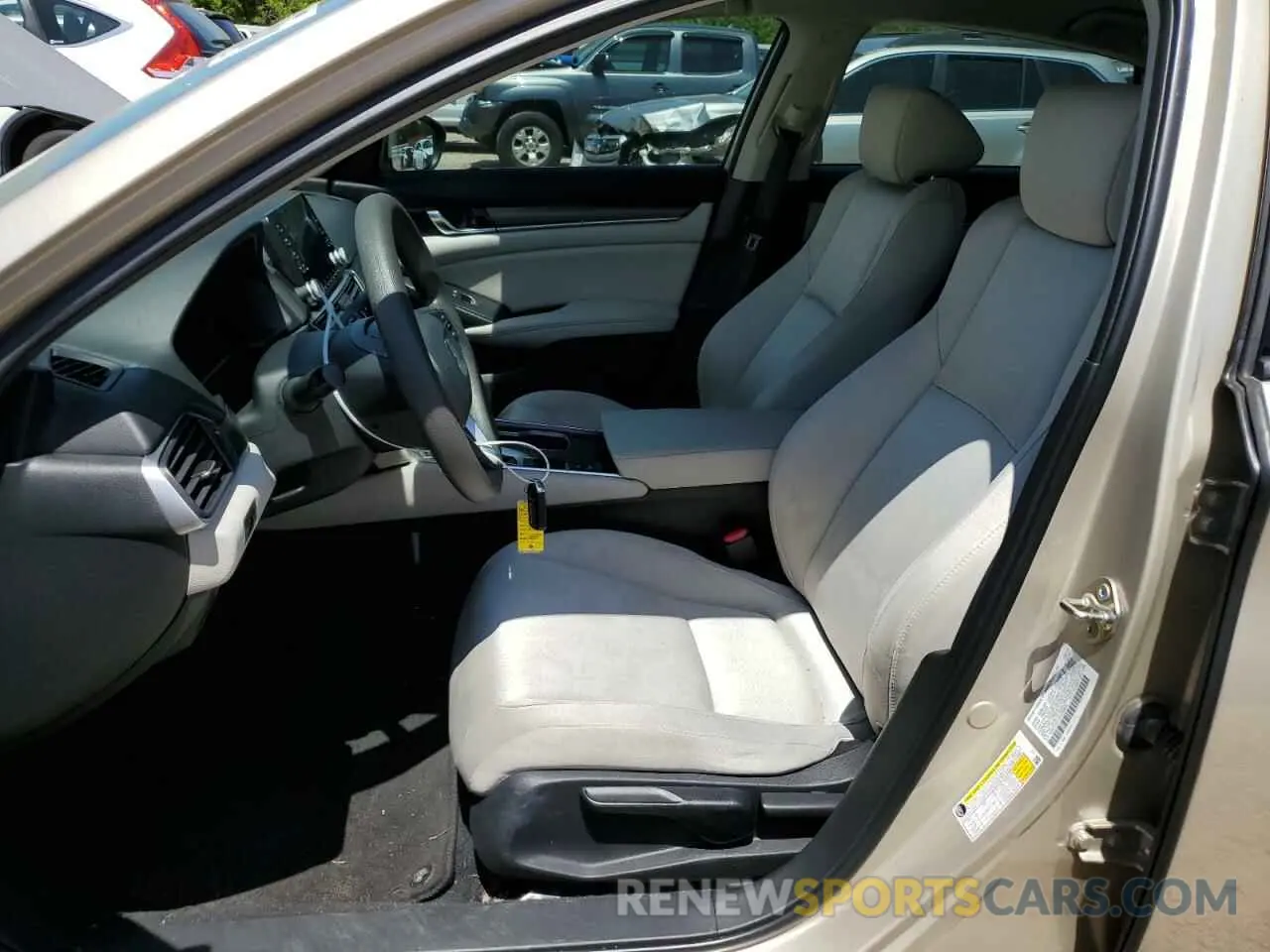 7 Photograph of a damaged car 1HGCV1F11KA098894 HONDA ACCORD 2019