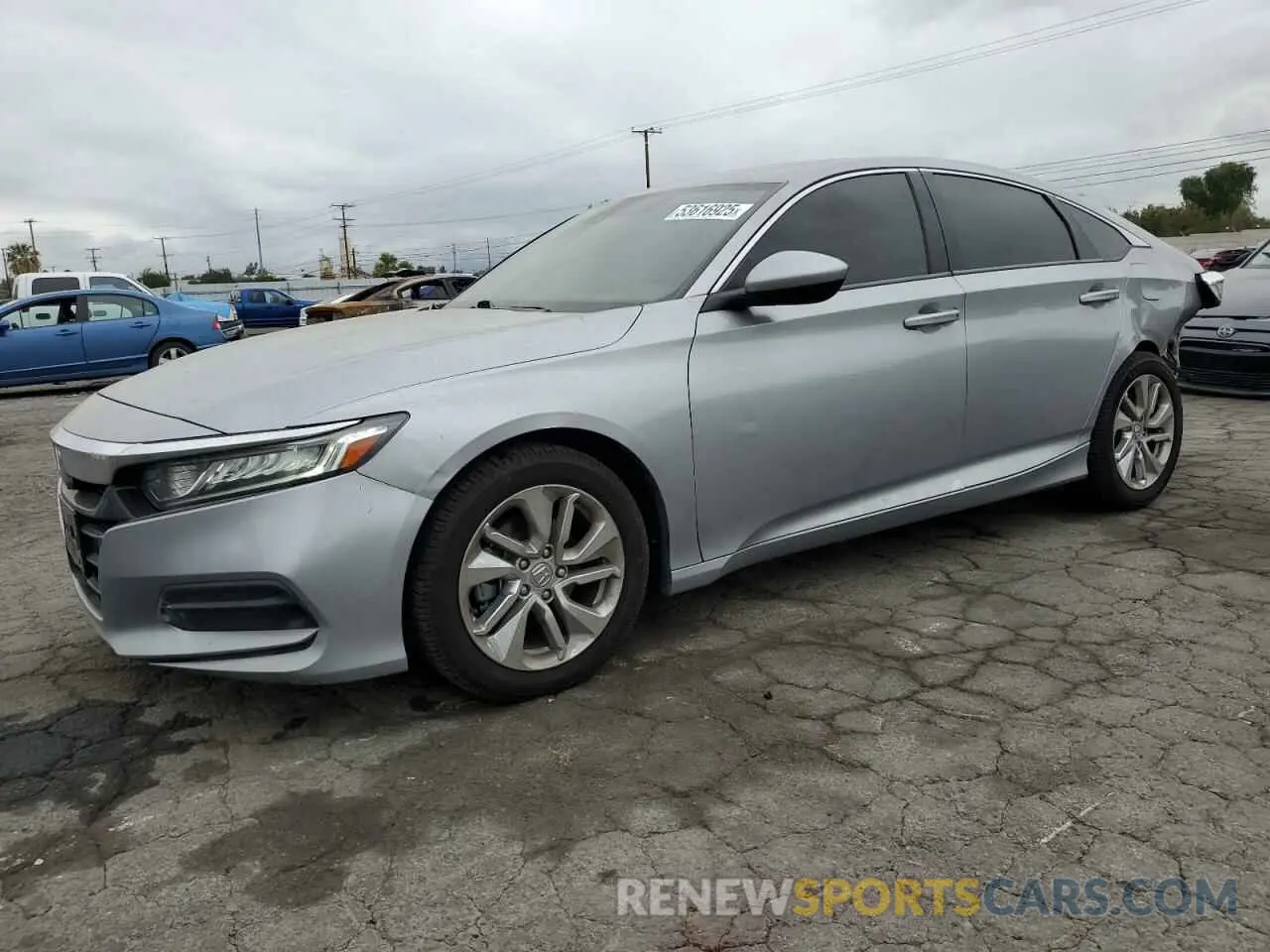 1 Photograph of a damaged car 1HGCV1F11KA103057 HONDA ACCORD 2019
