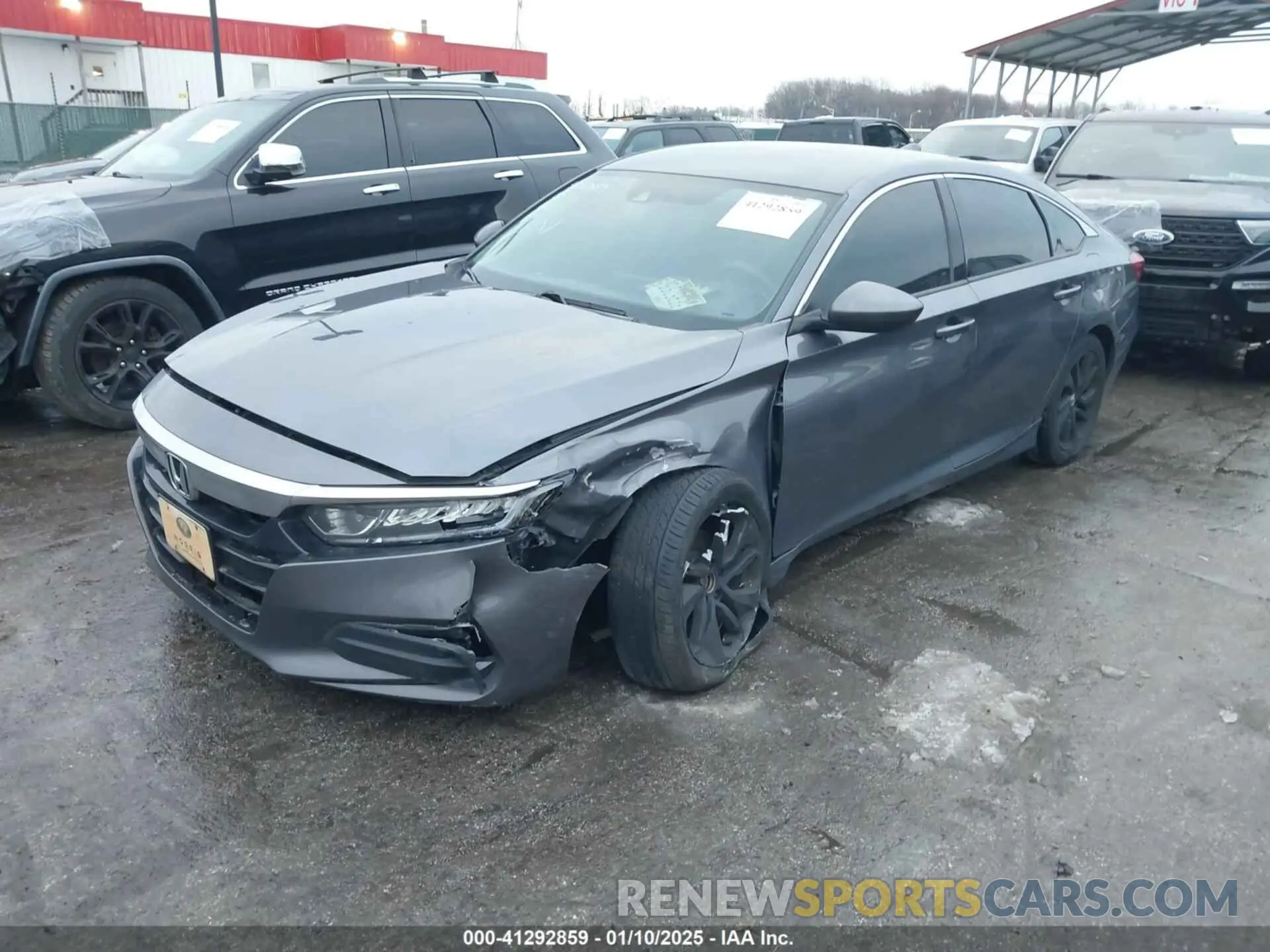 2 Фотография поврежденного автомобиля 1HGCV1F11KA154123 HONDA ACCORD 2019