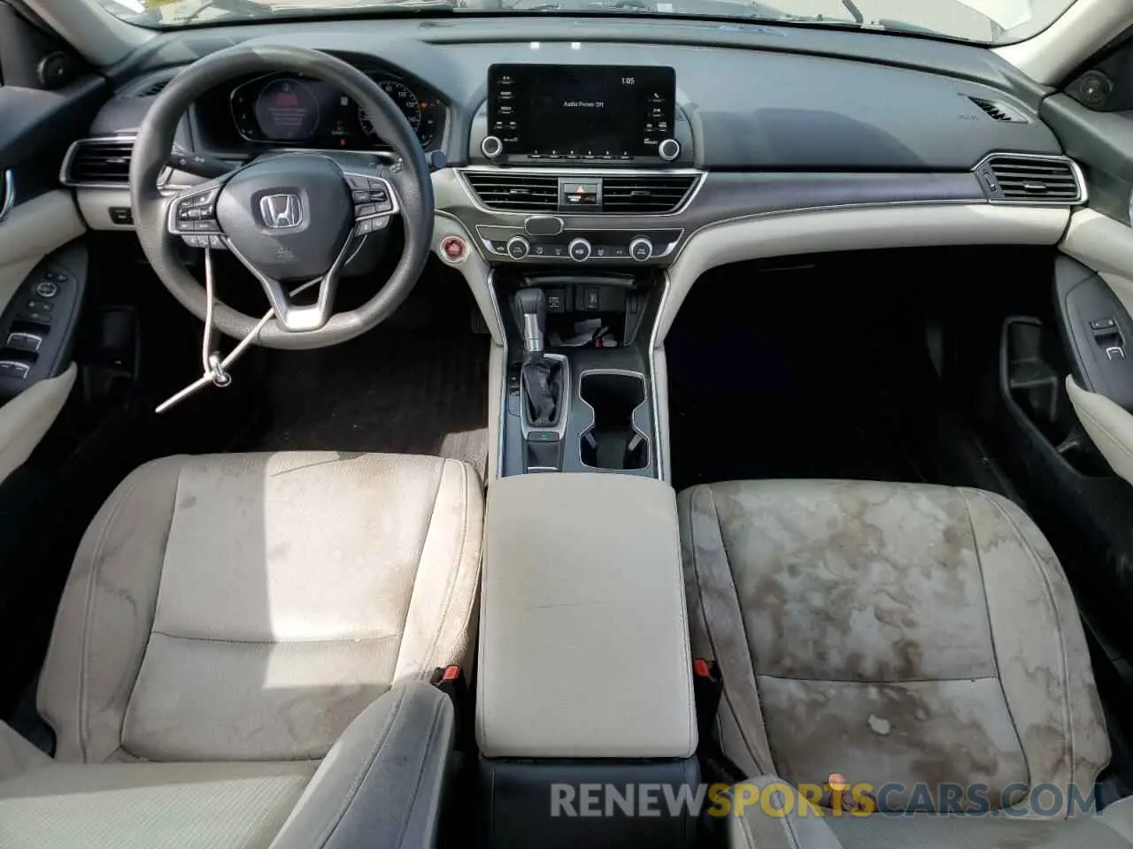 8 Photograph of a damaged car 1HGCV1F11KA163789 HONDA ACCORD 2019