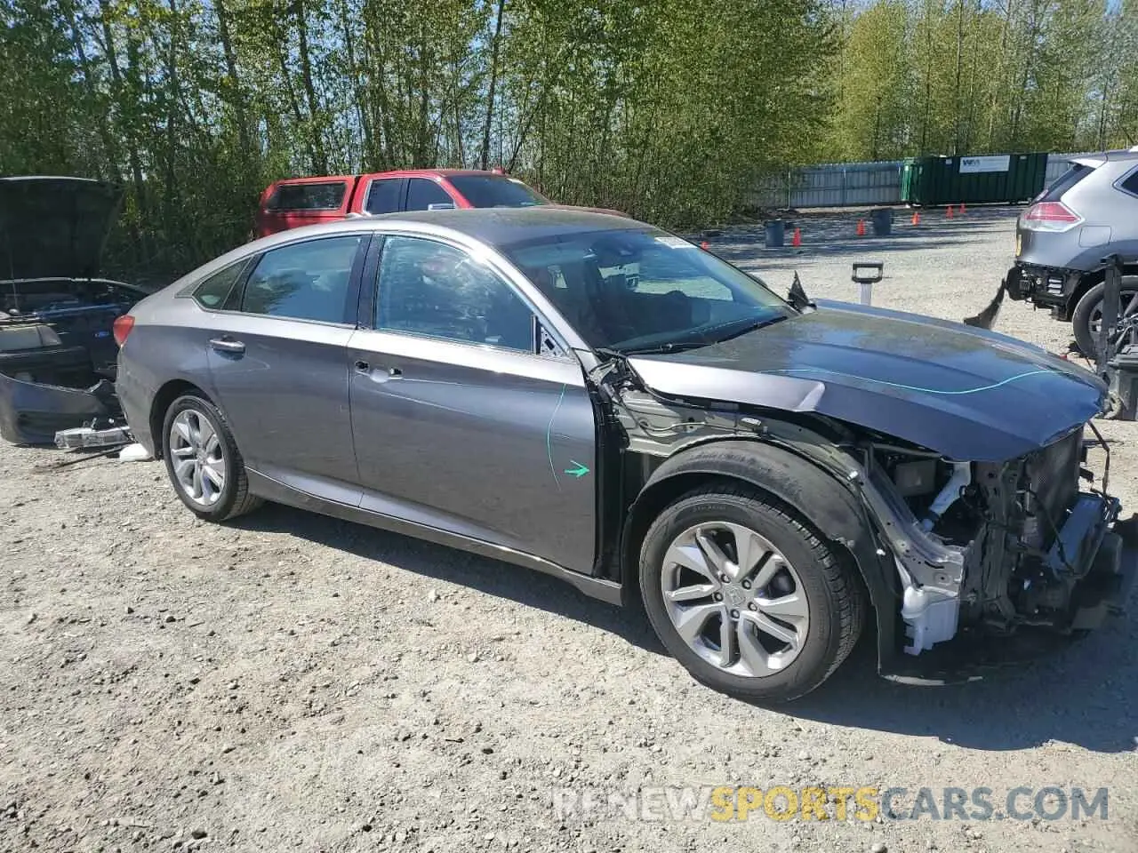 4 Photograph of a damaged car 1HGCV1F11KA172055 HONDA ACCORD 2019