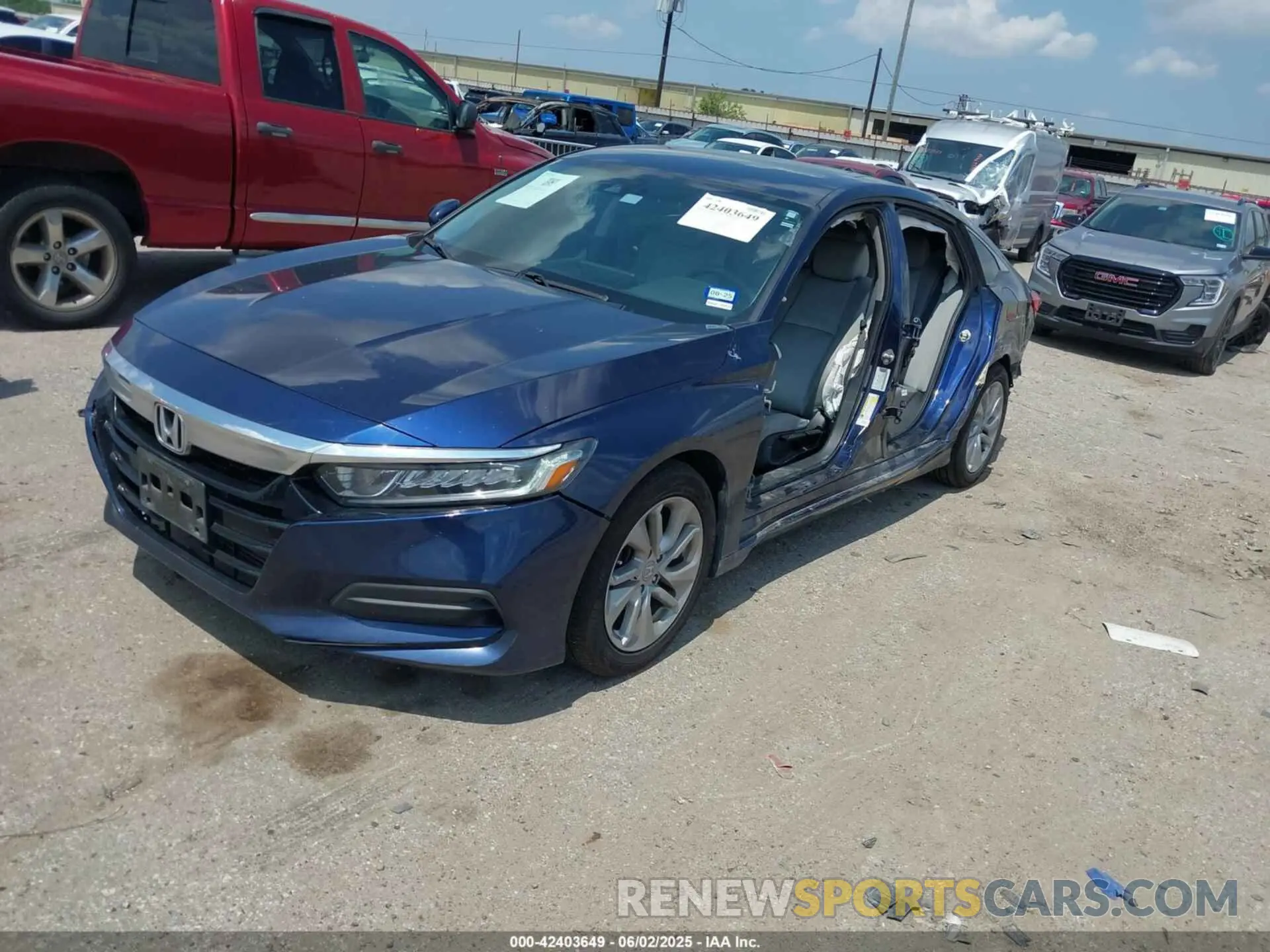 2 Photograph of a damaged car 1HGCV1F12KA037201 HONDA ACCORD 2019