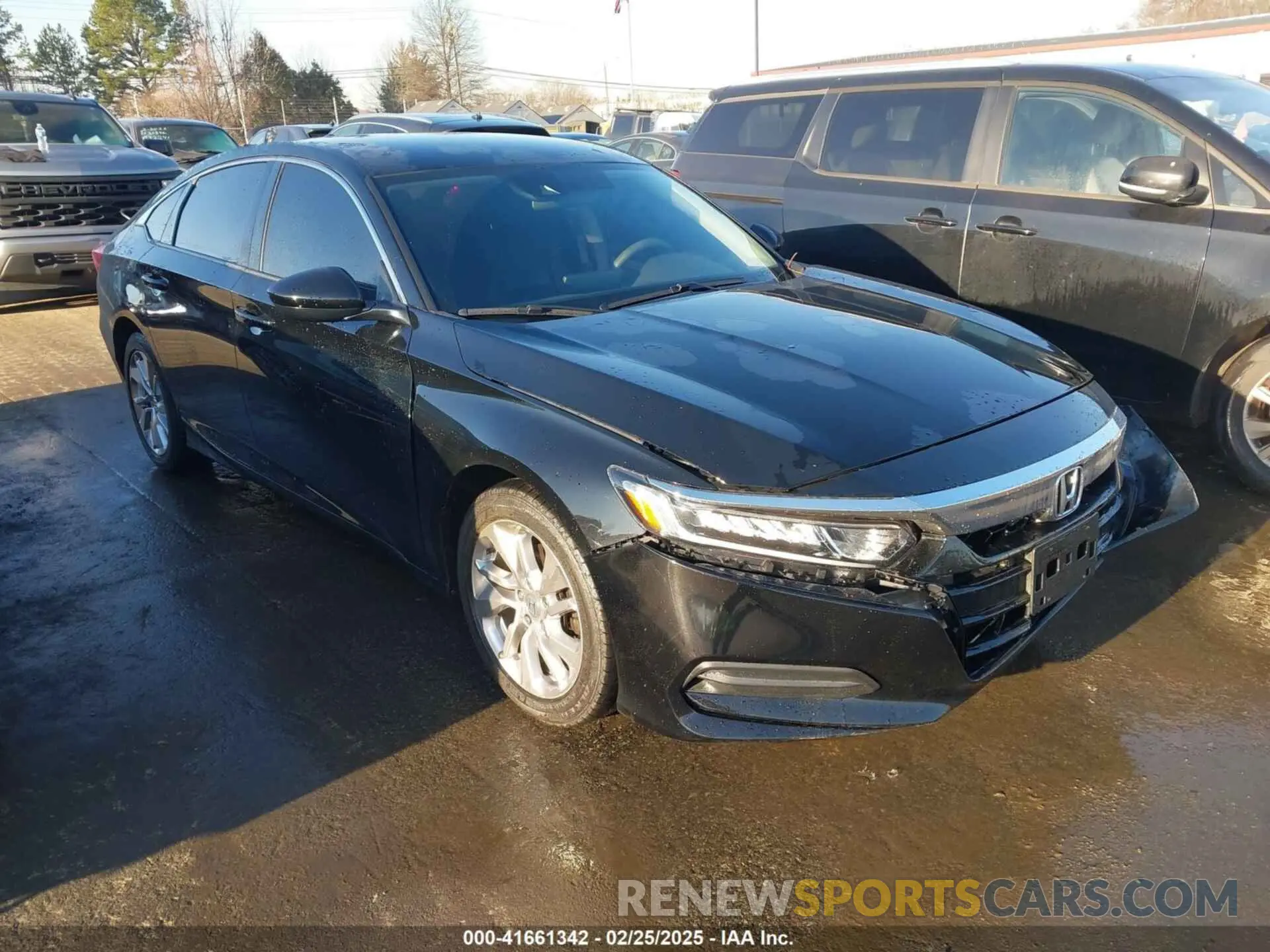 1 Photograph of a damaged car 1HGCV1F12KA109756 HONDA ACCORD 2019