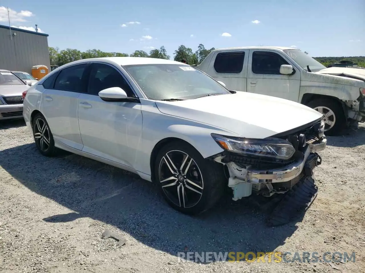 4 Фотография поврежденного автомобиля 1HGCV1F13KA022433 HONDA ACCORD 2019