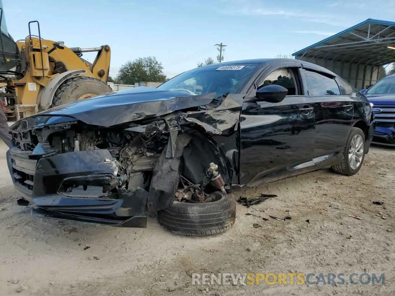 1 Photograph of a damaged car 1HGCV1F13KA032122 HONDA ACCORD 2019