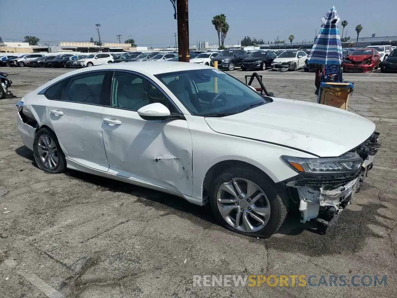 4 Фотография поврежденного автомобиля 1HGCV1F13KA091851 HONDA ACCORD 2019