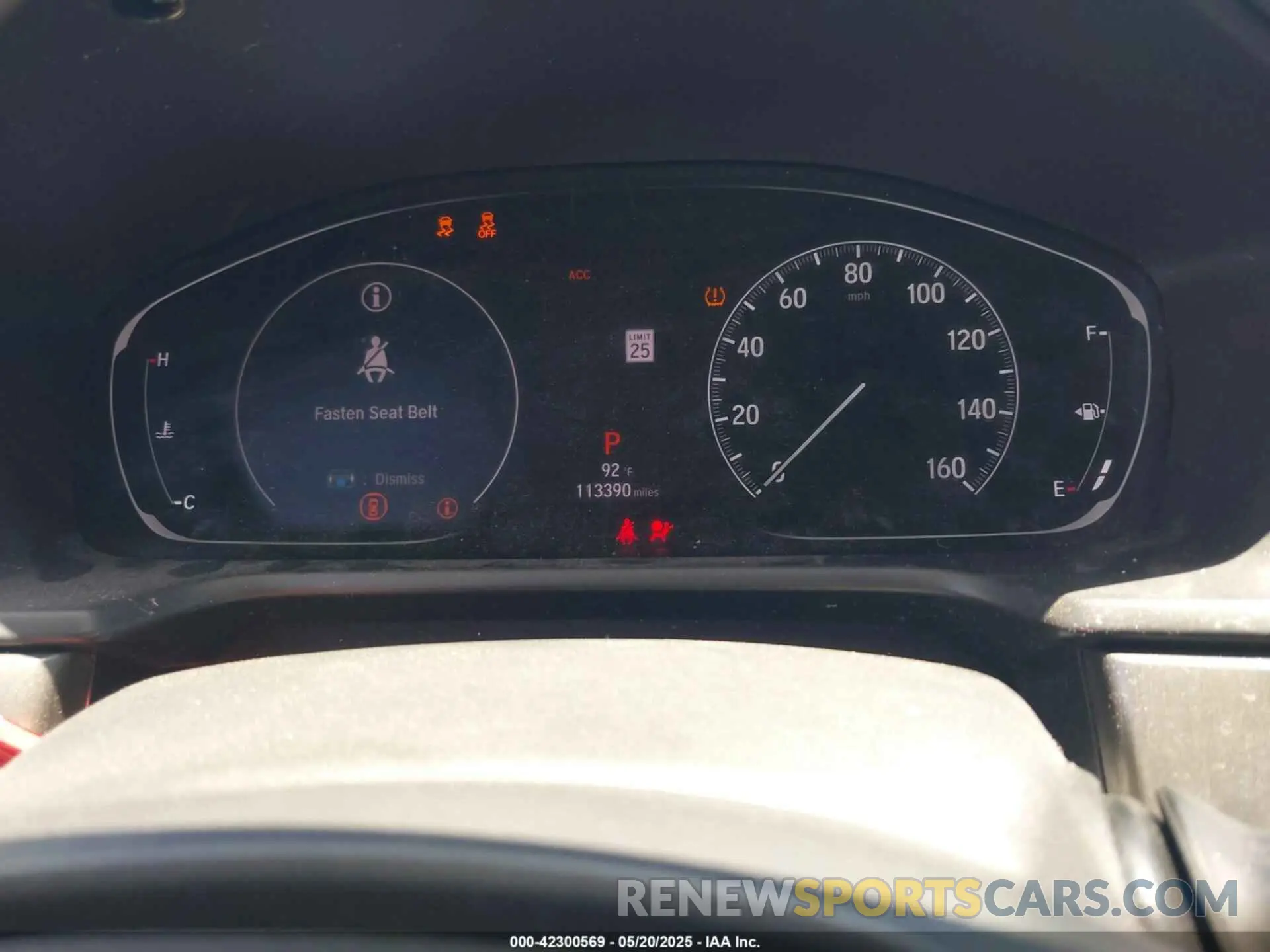 7 Photograph of a damaged car 1HGCV1F13KA105330 HONDA ACCORD 2019