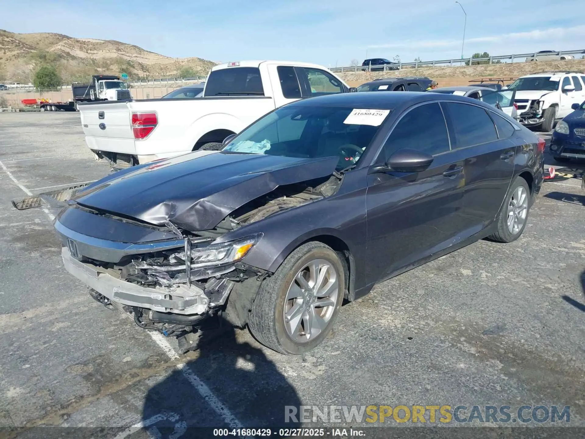 2 Photograph of a damaged car 1HGCV1F13KA108163 HONDA ACCORD 2019