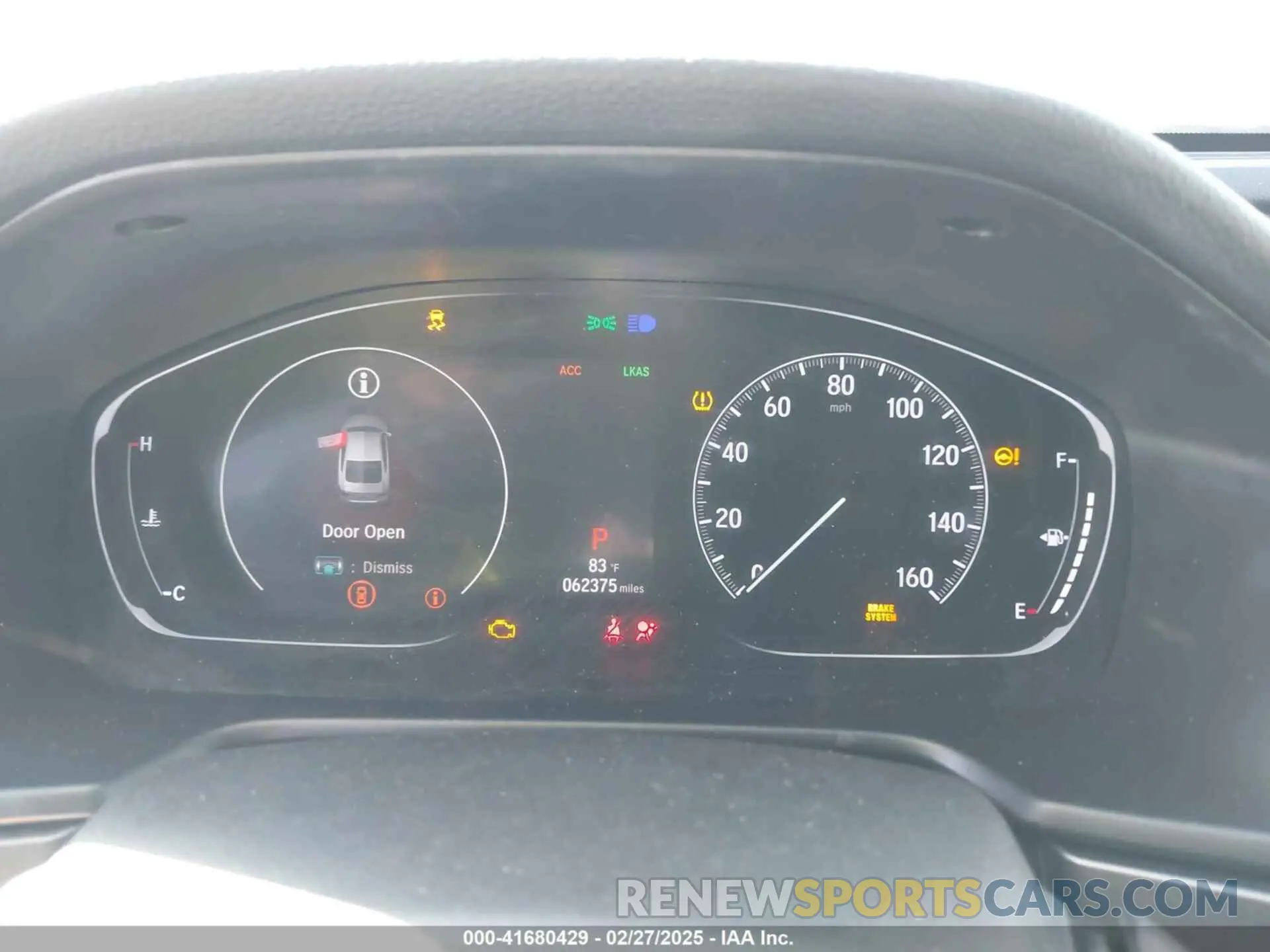 7 Photograph of a damaged car 1HGCV1F13KA108163 HONDA ACCORD 2019