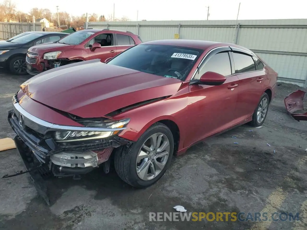 1 Фотография поврежденного автомобиля 1HGCV1F13KA141065 HONDA ACCORD 2019