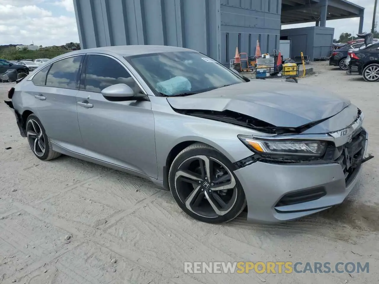 4 Photograph of a damaged car 1HGCV1F14KA136411 HONDA ACCORD 2019