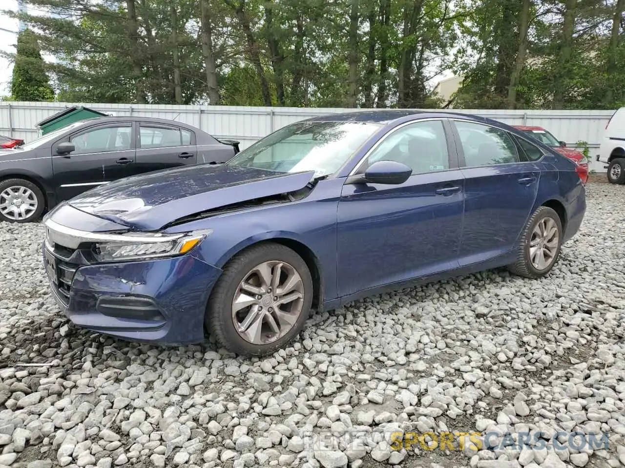 1 Photograph of a damaged car 1HGCV1F14KA146288 HONDA ACCORD 2019