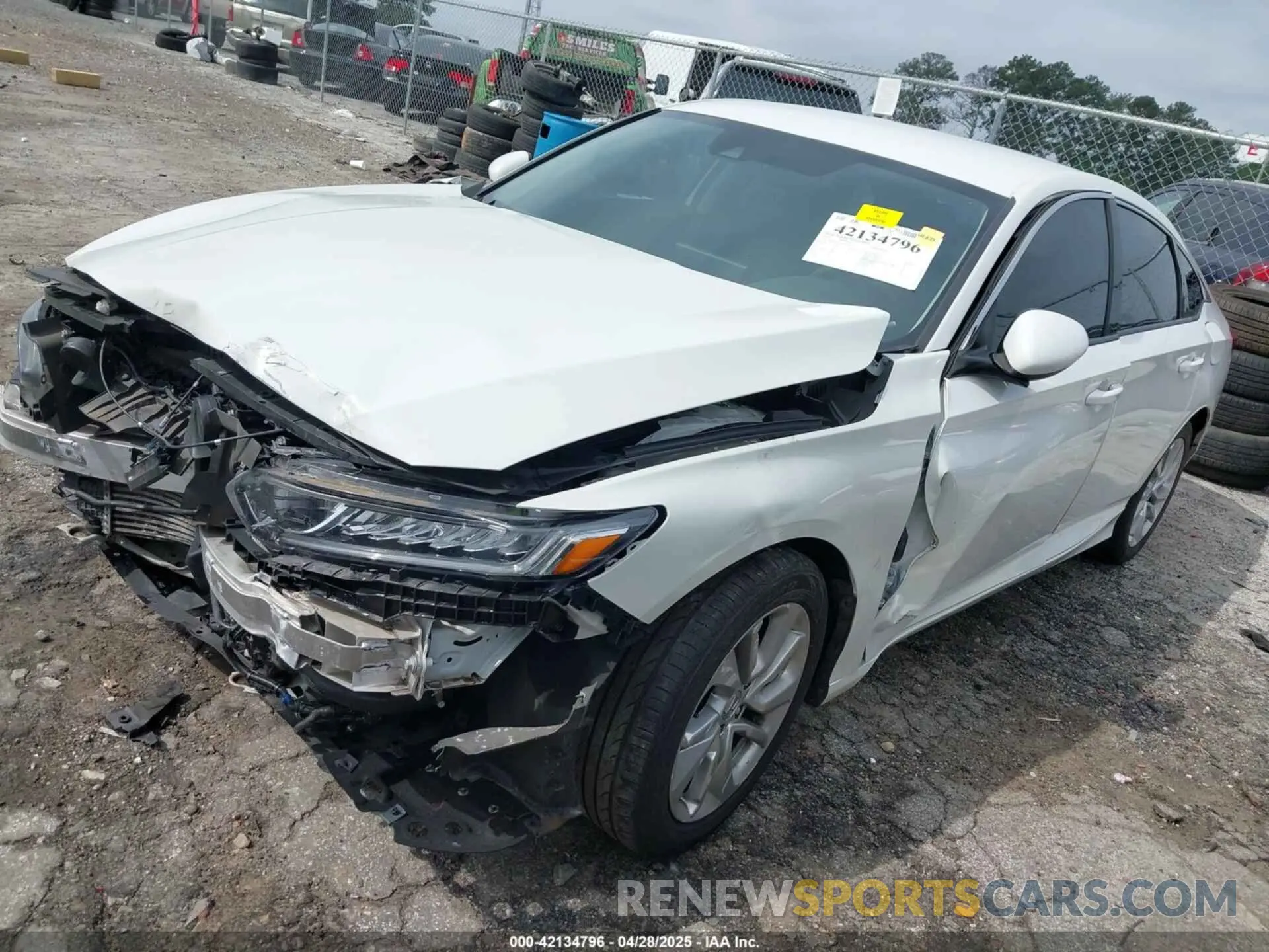 2 Photograph of a damaged car 1HGCV1F14KA157761 HONDA ACCORD 2019